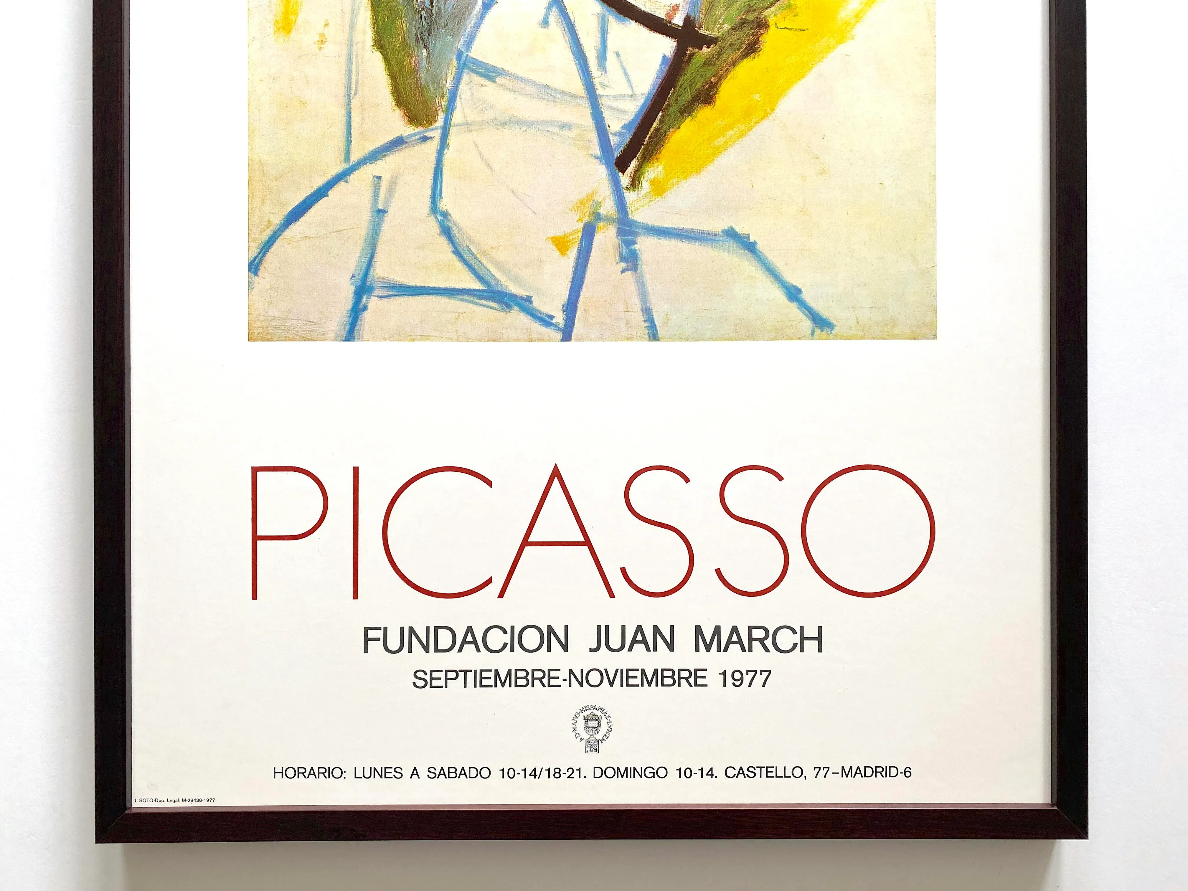 スペイン盤7”EP　LAS SENORITAS DE ROSHFORT pablo-picasso-vintage-1977-mid