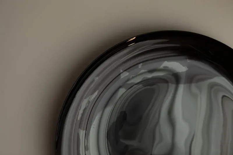 Dark Ghost Wall Mirror by Oom Glass