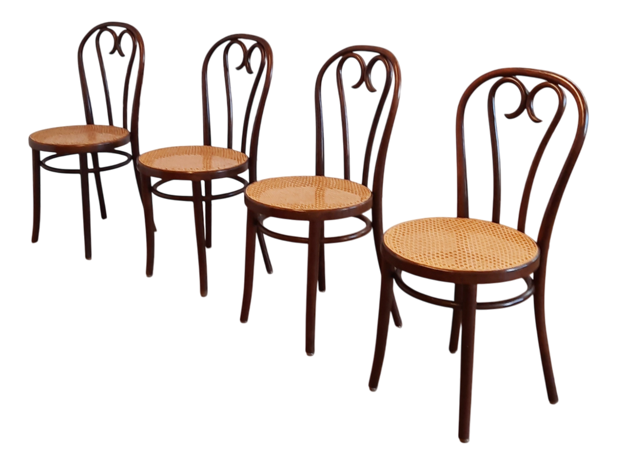 Romanian Bentwood Chairs by Michael Thonet, 1970s, Set of