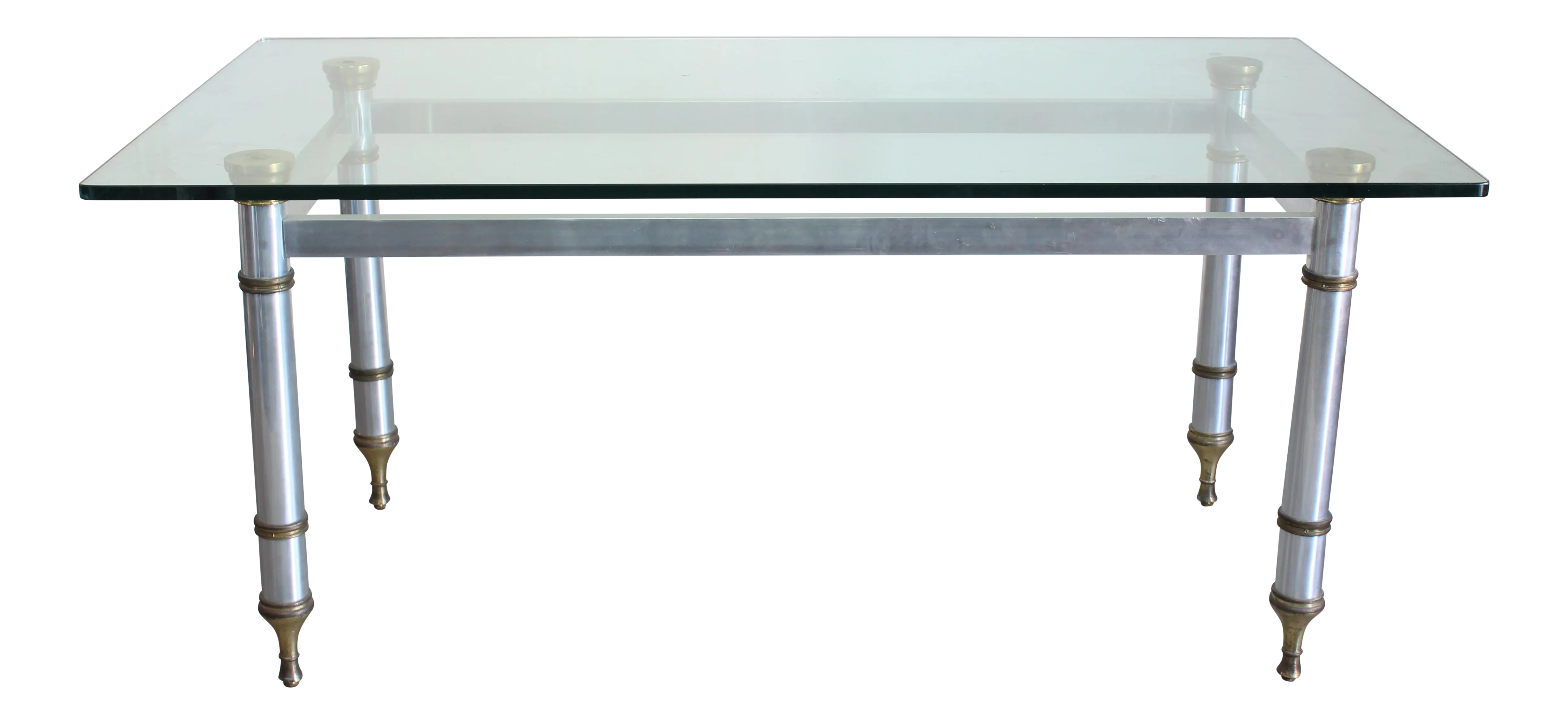 Vintage Aluminum Dining Table Chairish