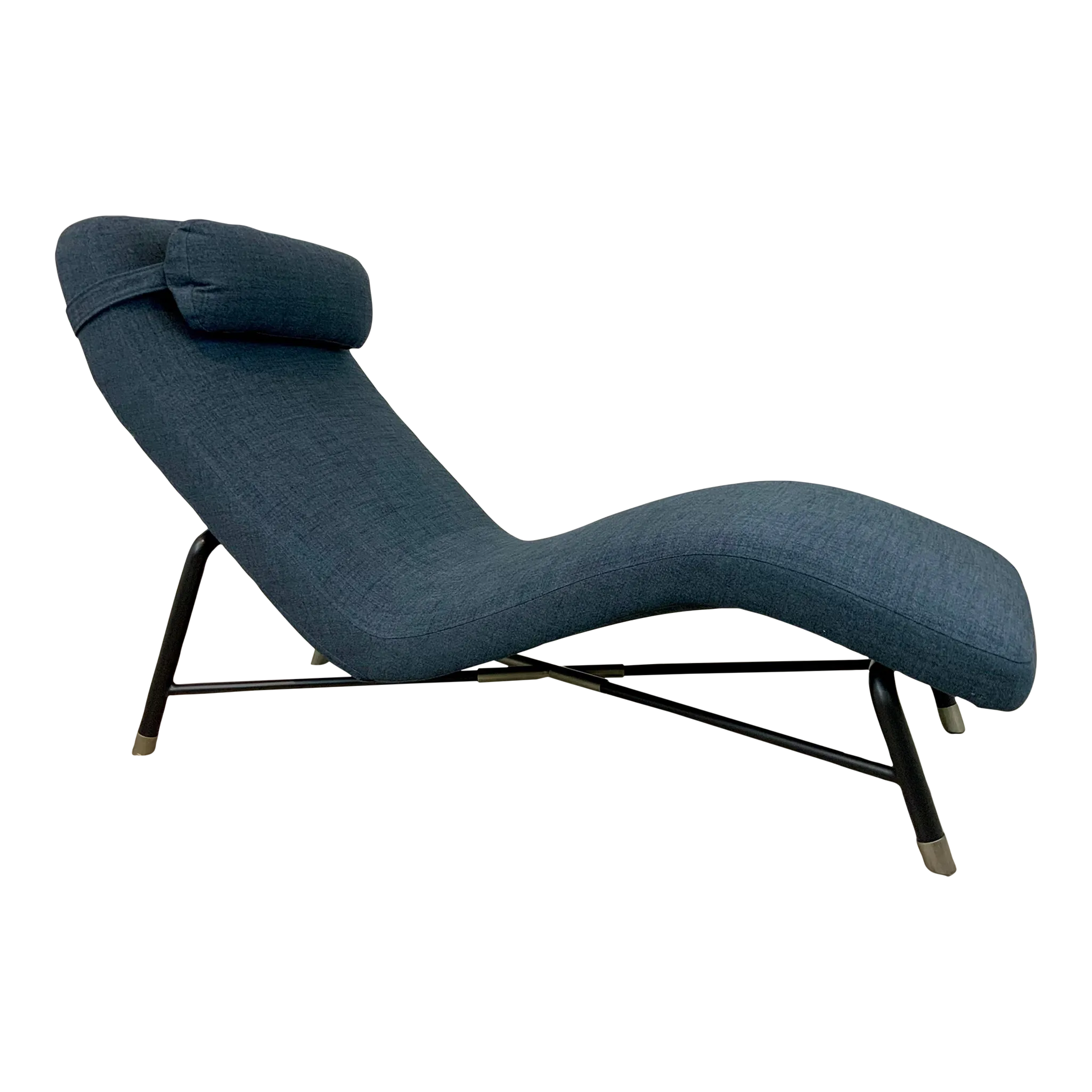 Modern Blue Chaise Lounge Chairish