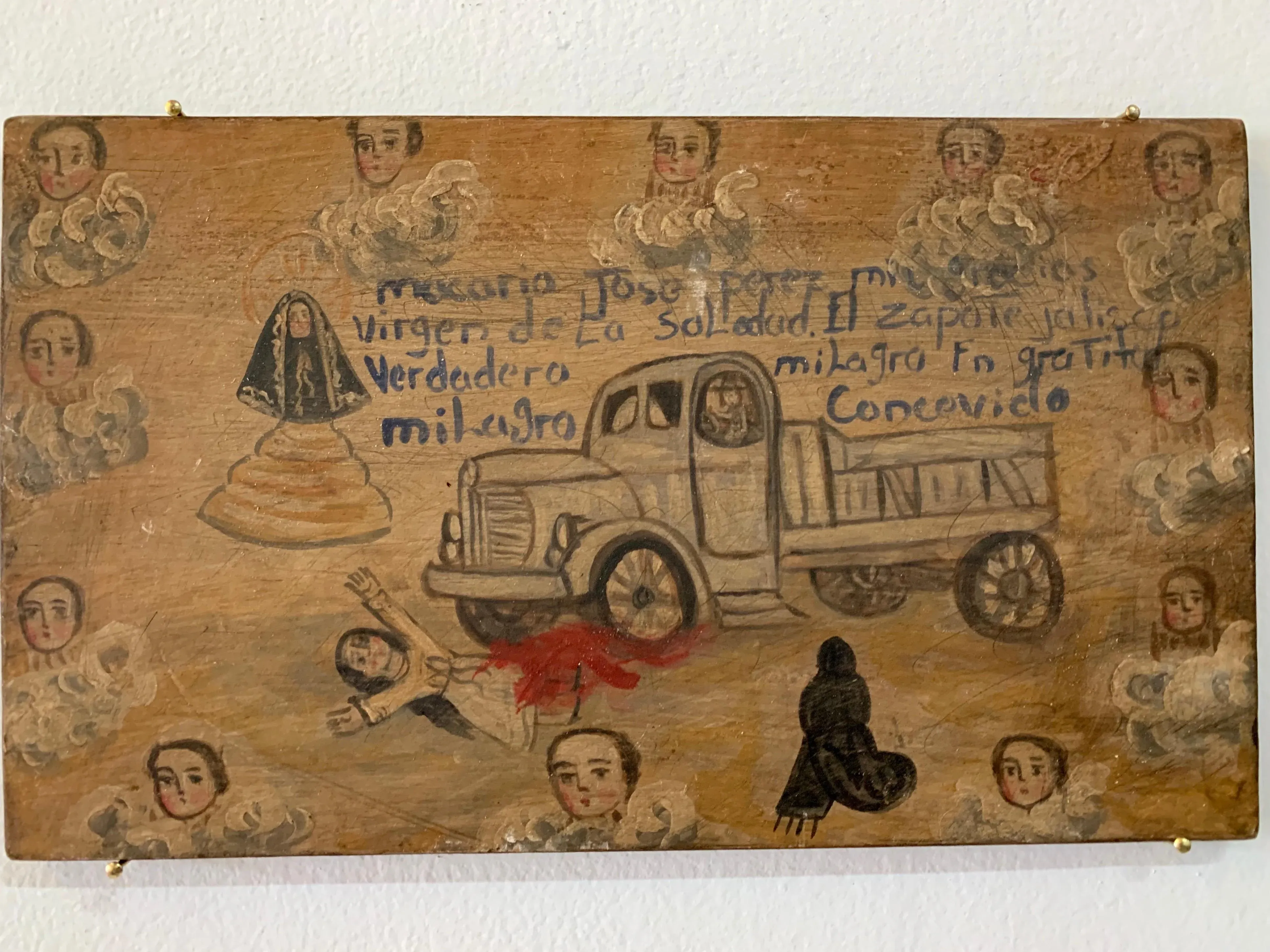 Collection of Mexican Prayer Plaques \