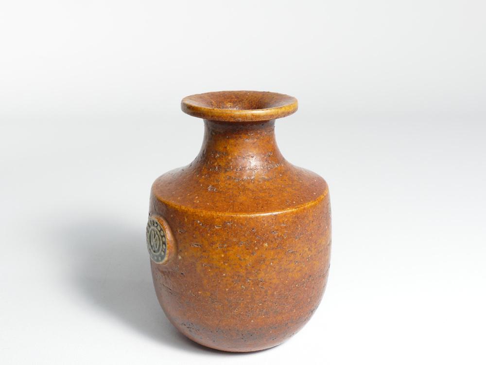 Desert Brown Sahara Vase by Sven Wejsfelt for Gustavsberg, Sweden, 1970s