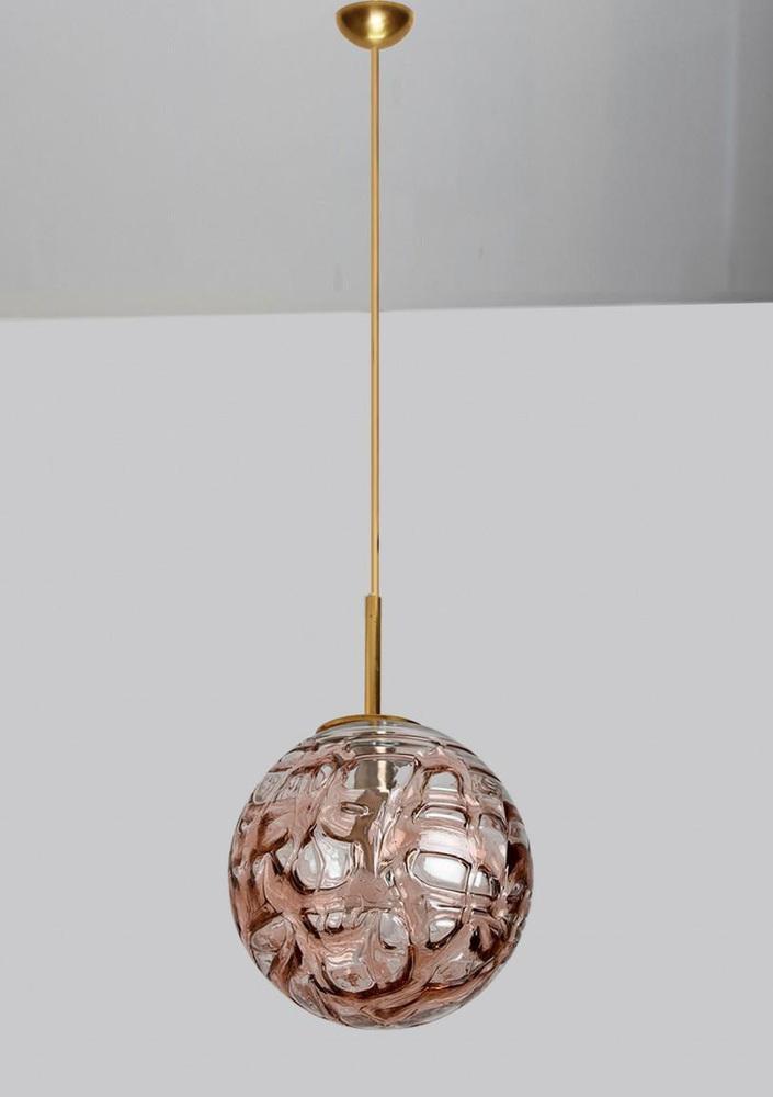 Murano Glass Pendant Light from Doria Leuchten, 1960
