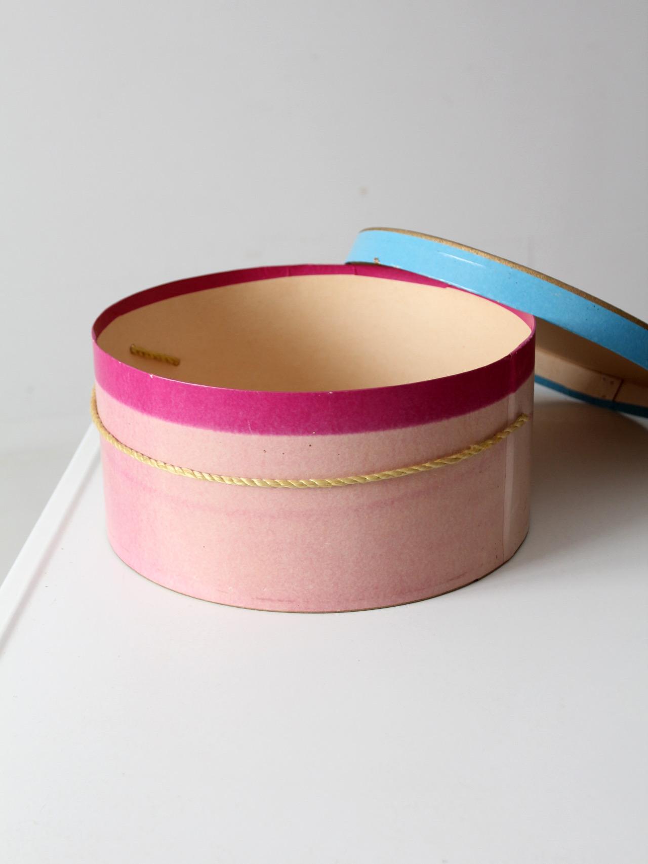 Vintage Hat Box Storage Chairish