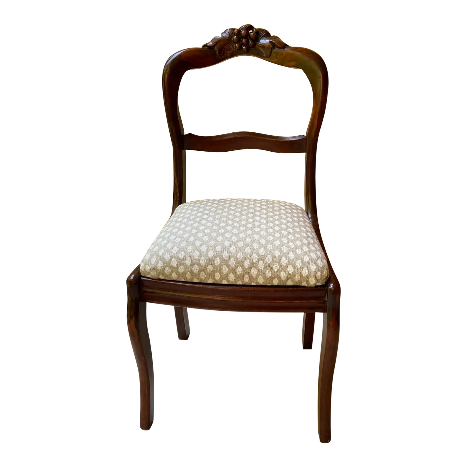 Vintage Balloon Back Chair Chairish