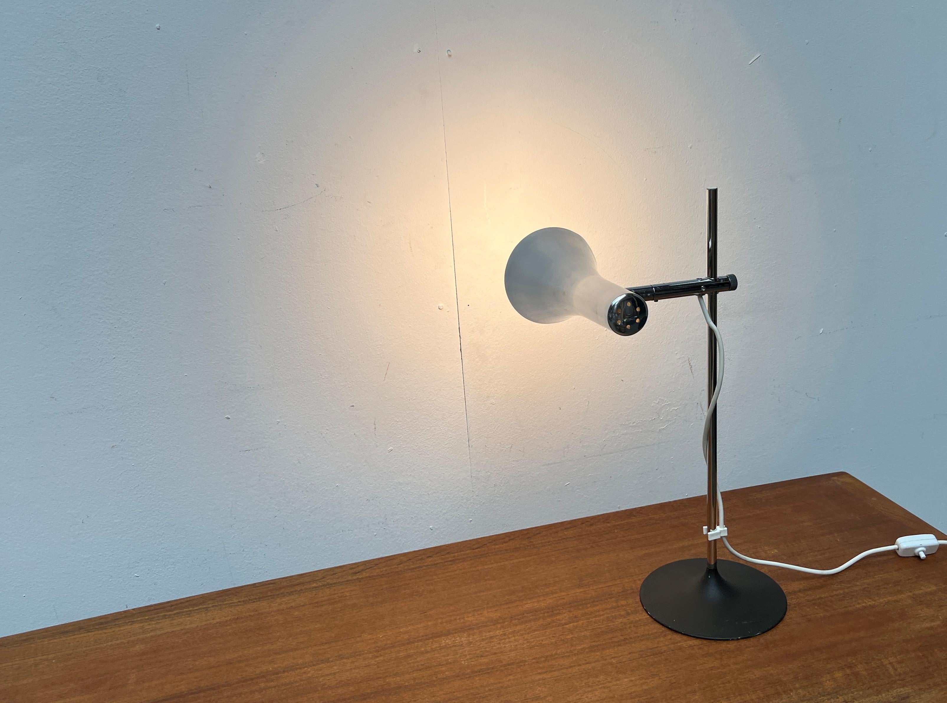 Mid-Century German Space Age Table Lamp from Hillebrand Leuchten, 1960s