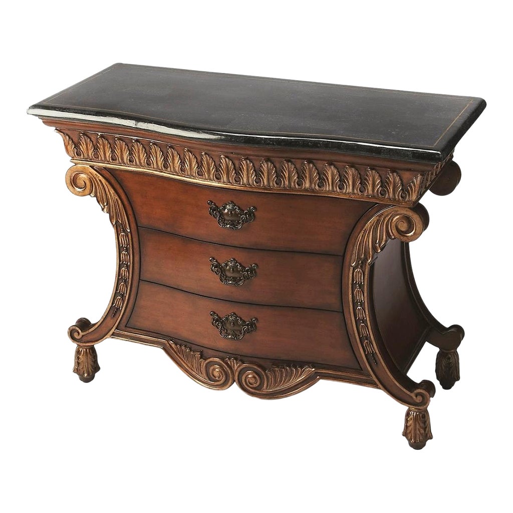 Brown Chest of Drawers Antique Brass Chairish