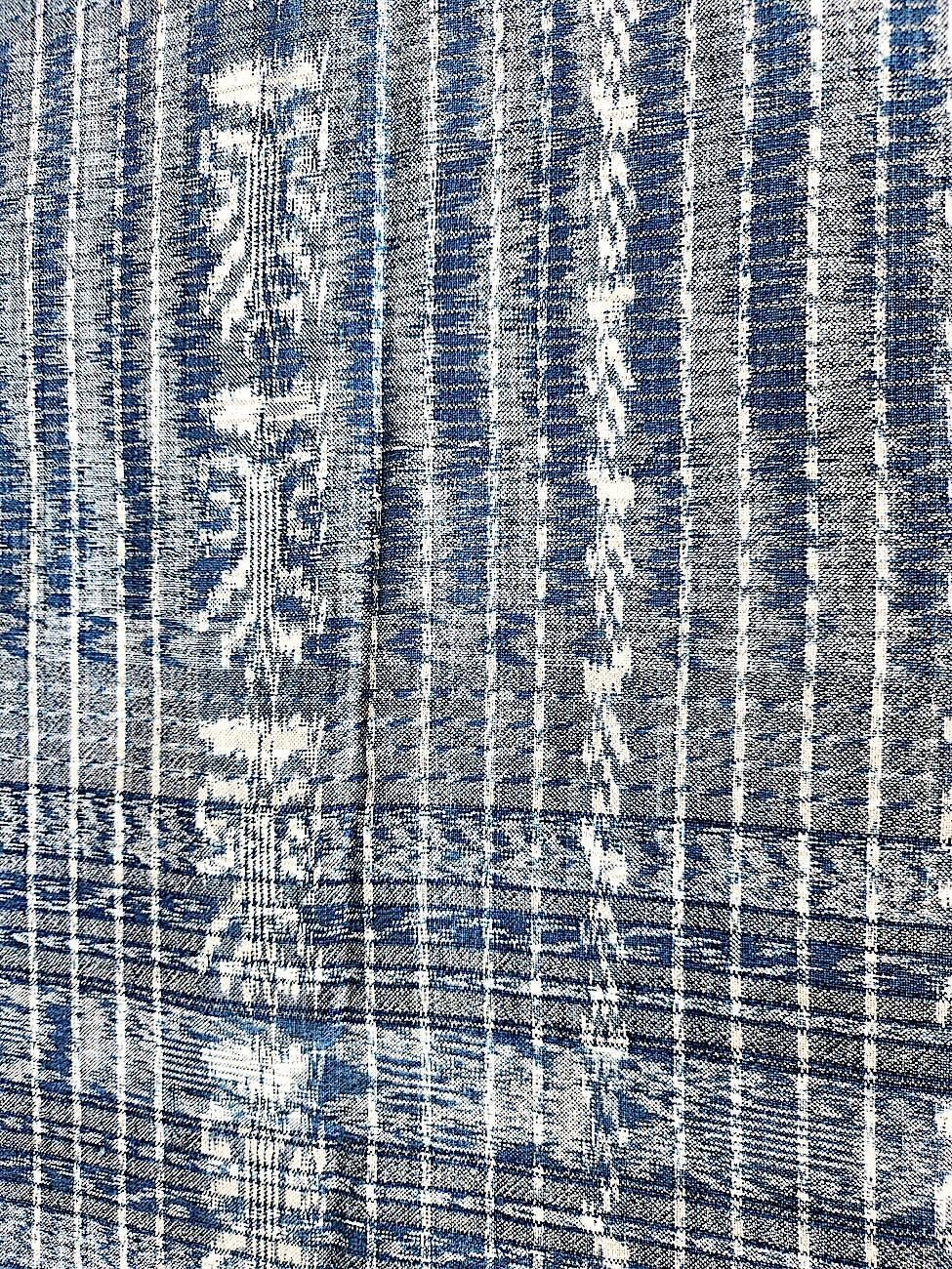 Vintage Guatemalan Jaspe Ikat Cotton Textile, 5.5