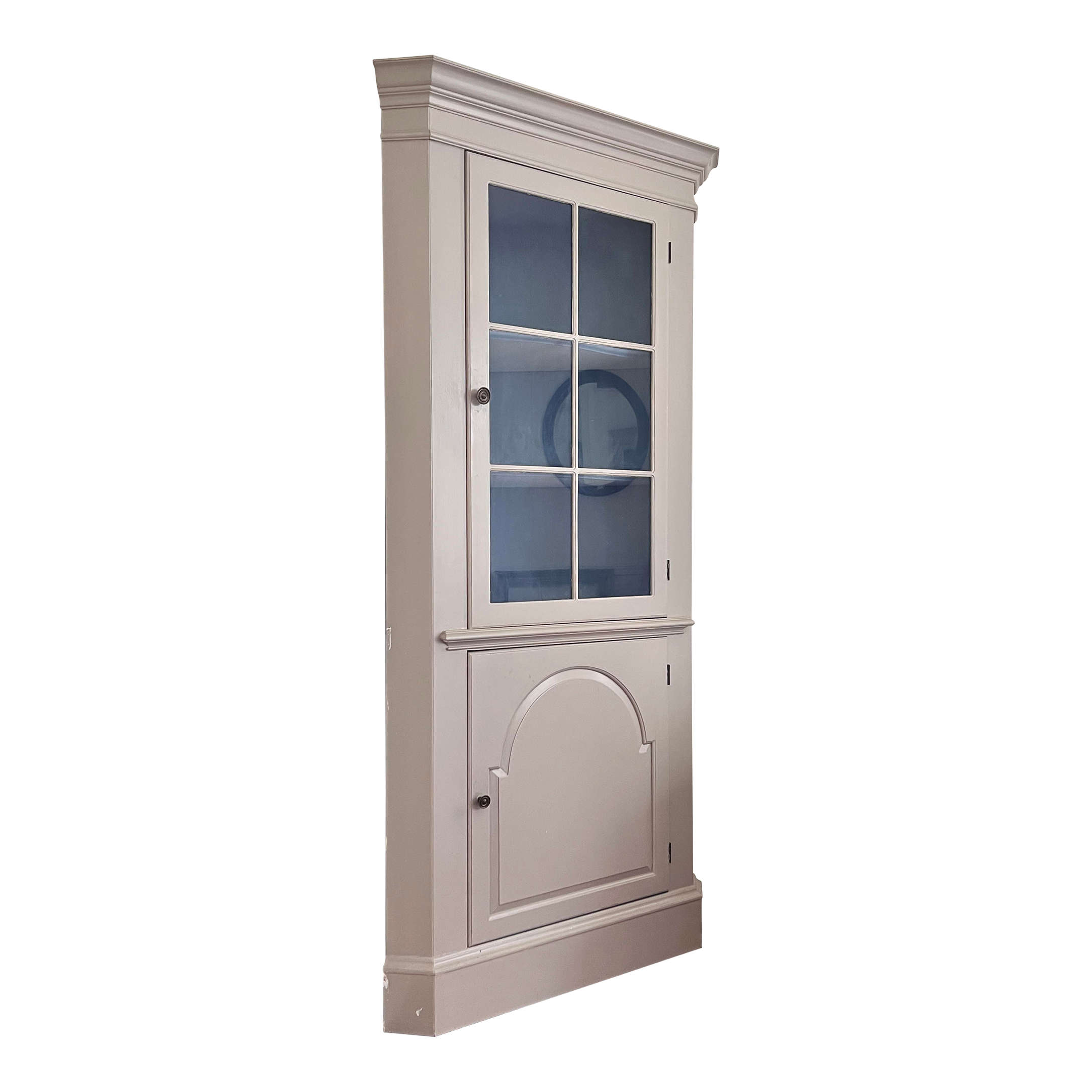 Traditional Style Corner China Chairish