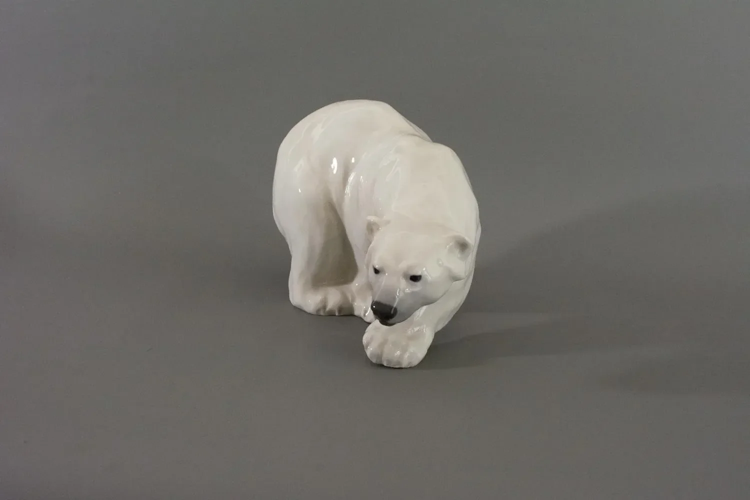 Porcelain Polar Bear No.1137 by Knud Khyn for Royal Copenhagen