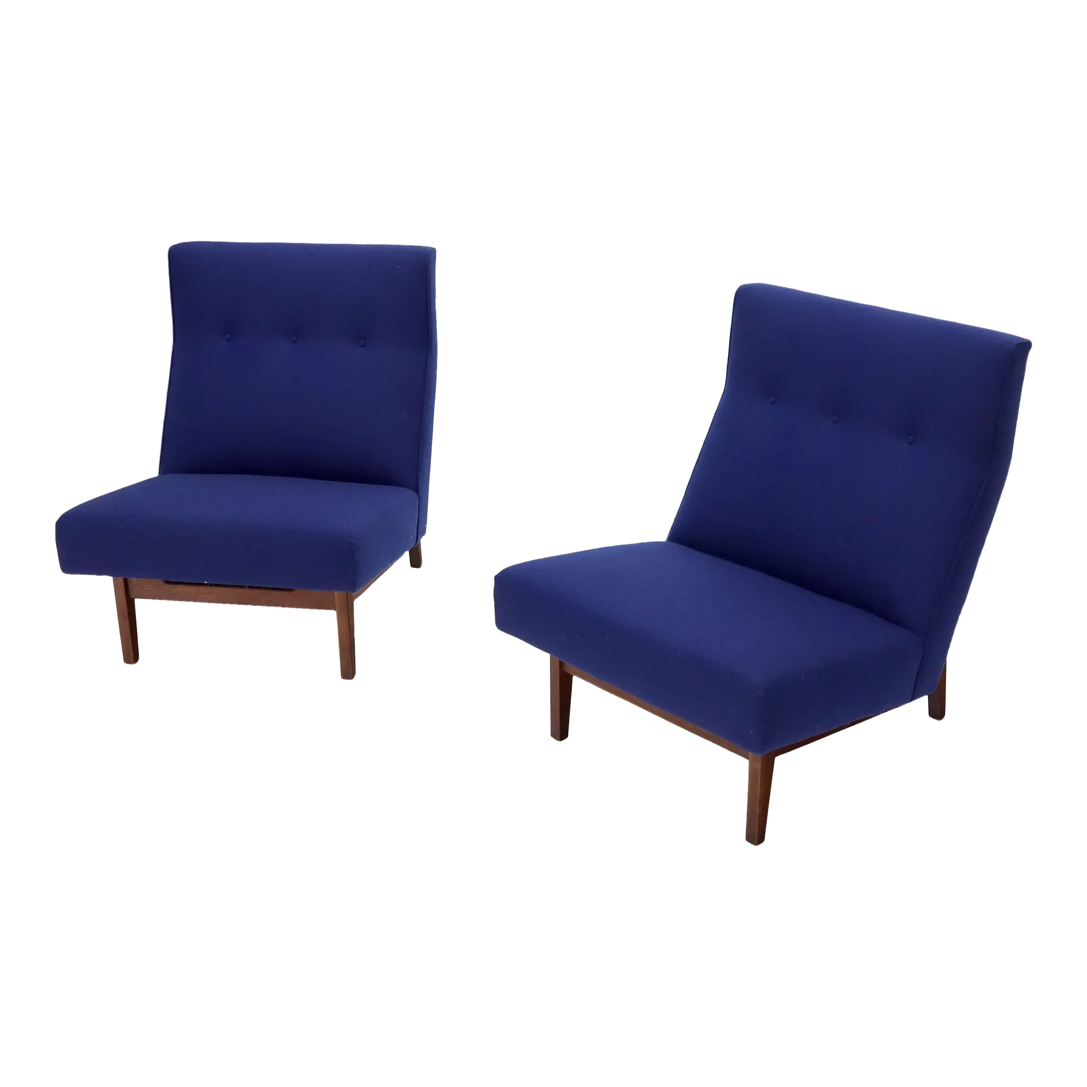 Navy online slipper chair