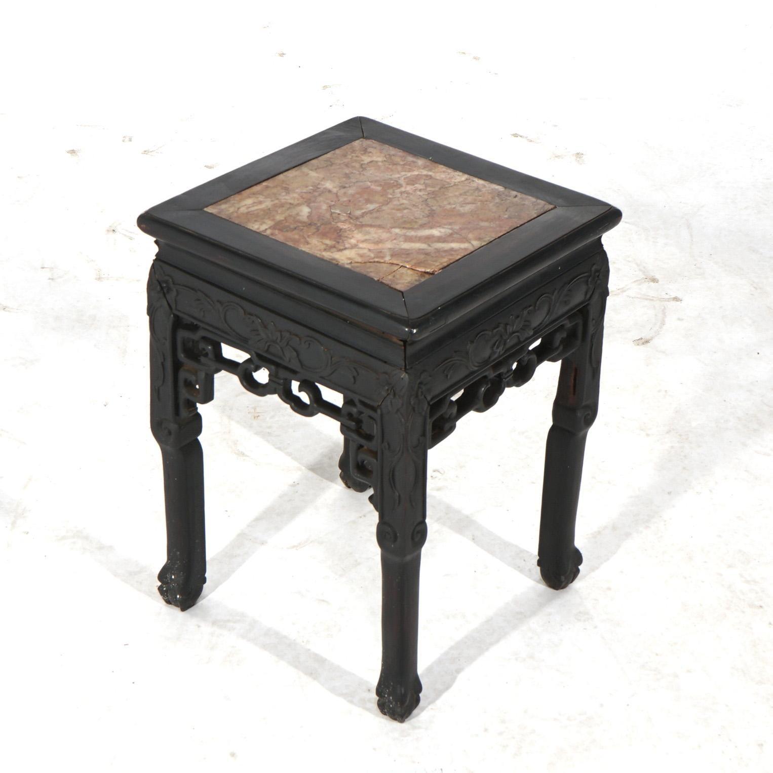 値下　激レア30s  antique vintage Table Antique Ming Square Dining/Game Table (3585), Zelcova, Circa
