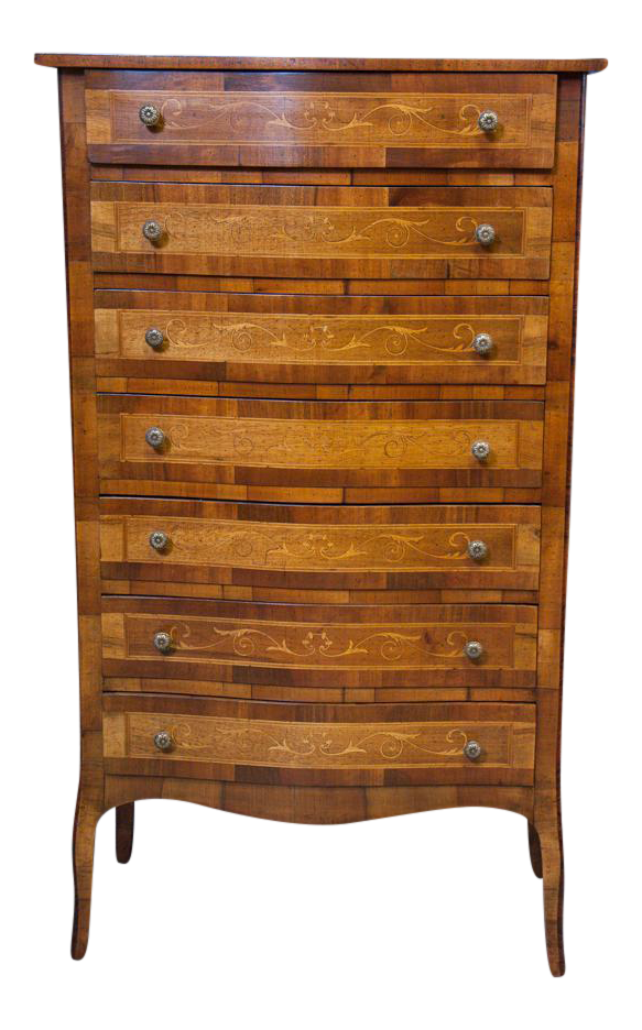 French Multi Drawer Chest Chairish