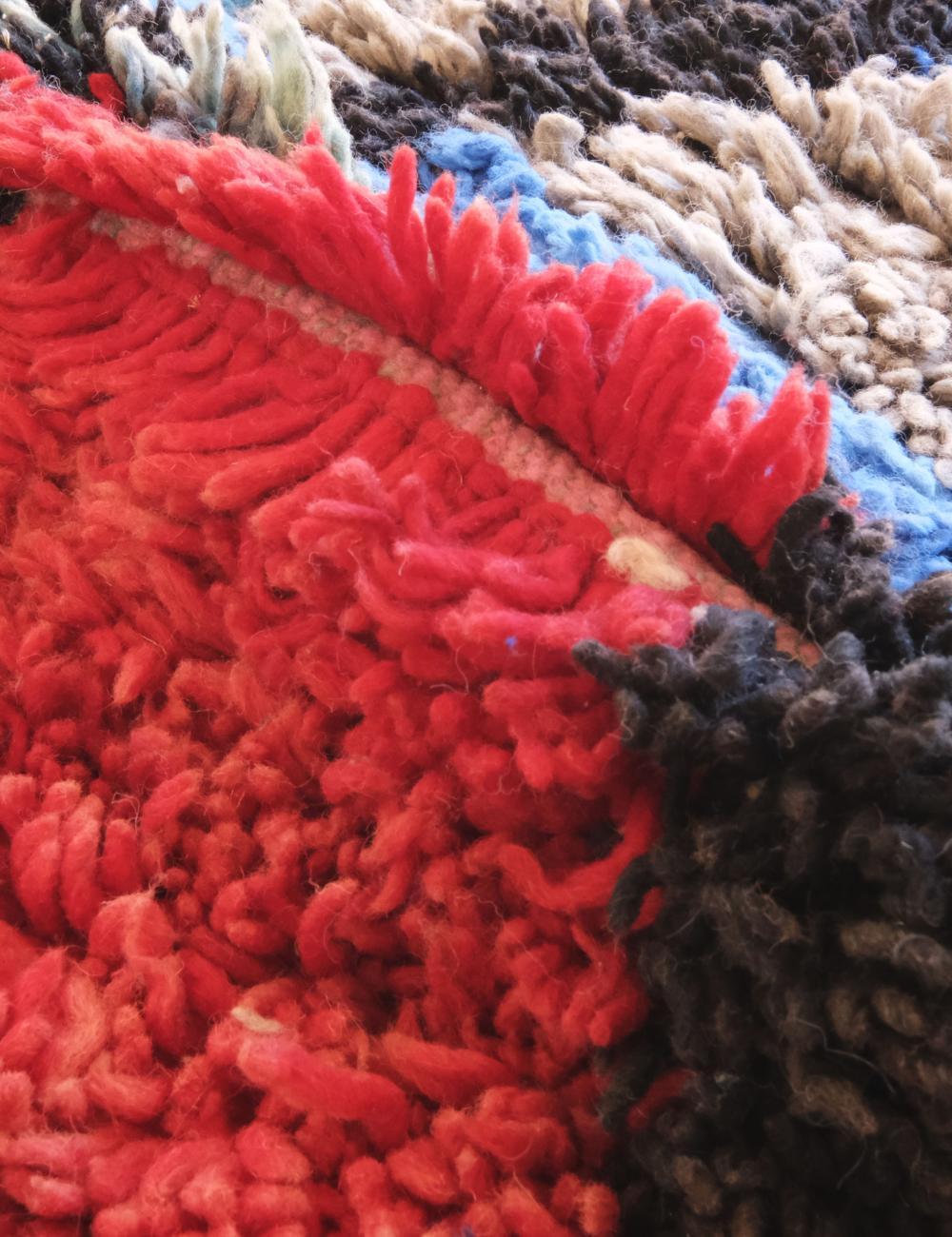 Oversized Moroccan Wool Rug - 12.5 X 10.3 Ft
