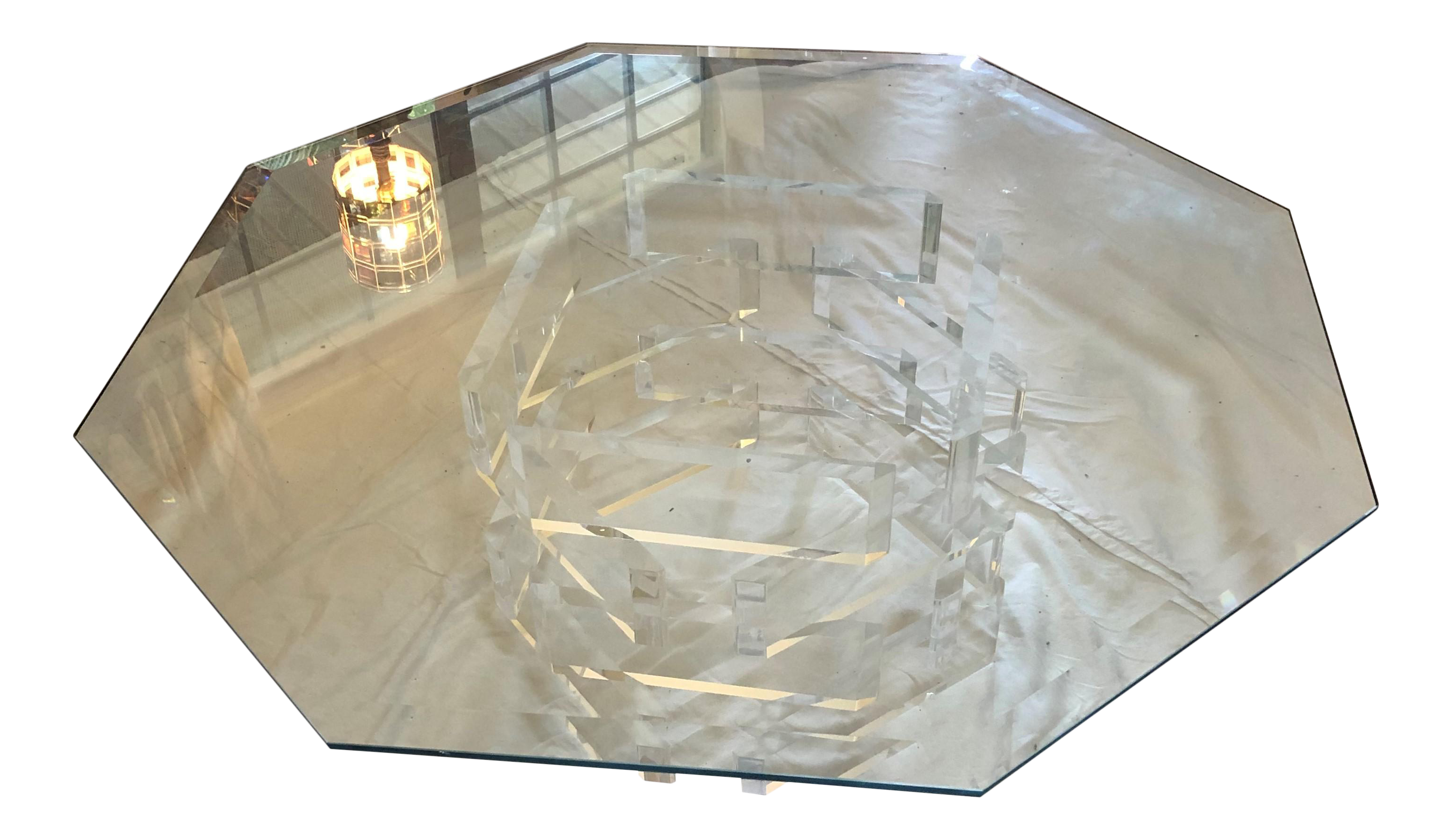 vintage-stacked-brick-lucite-