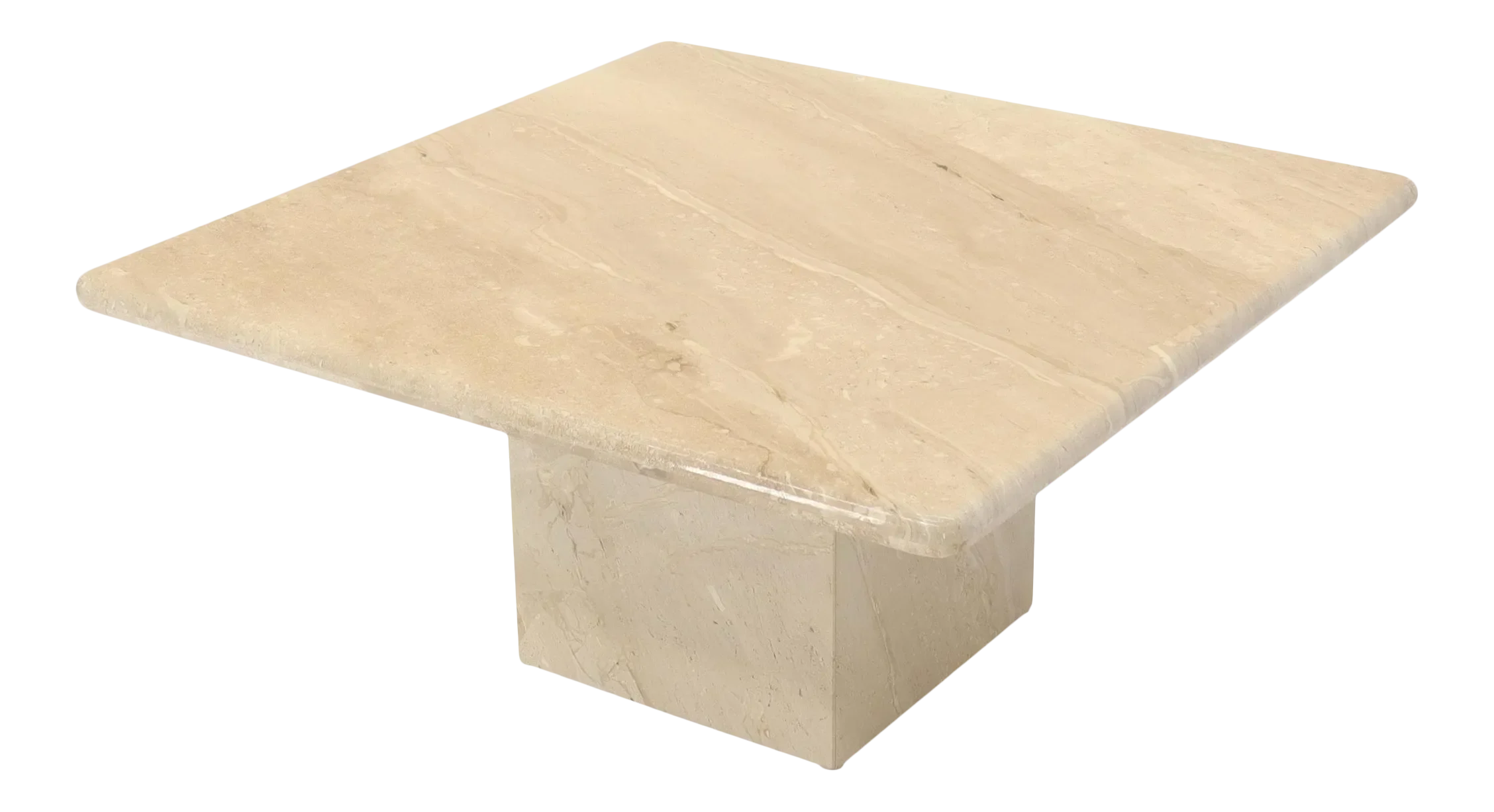 Travertine Marble Square Coffee Table Chairish