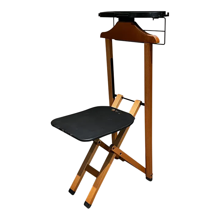 Vintage valet stand with seat new arrivals