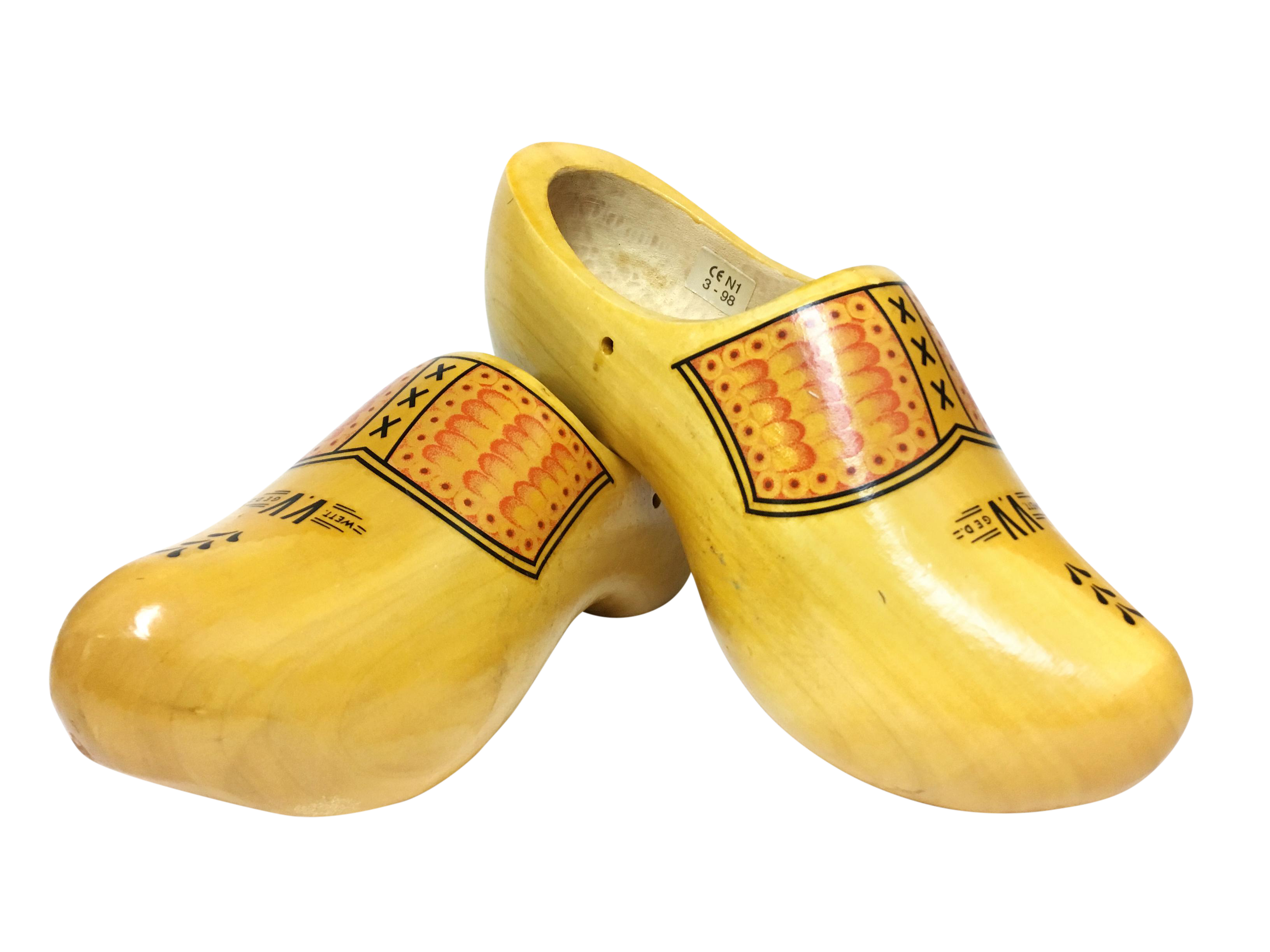 vintage wooden clogs