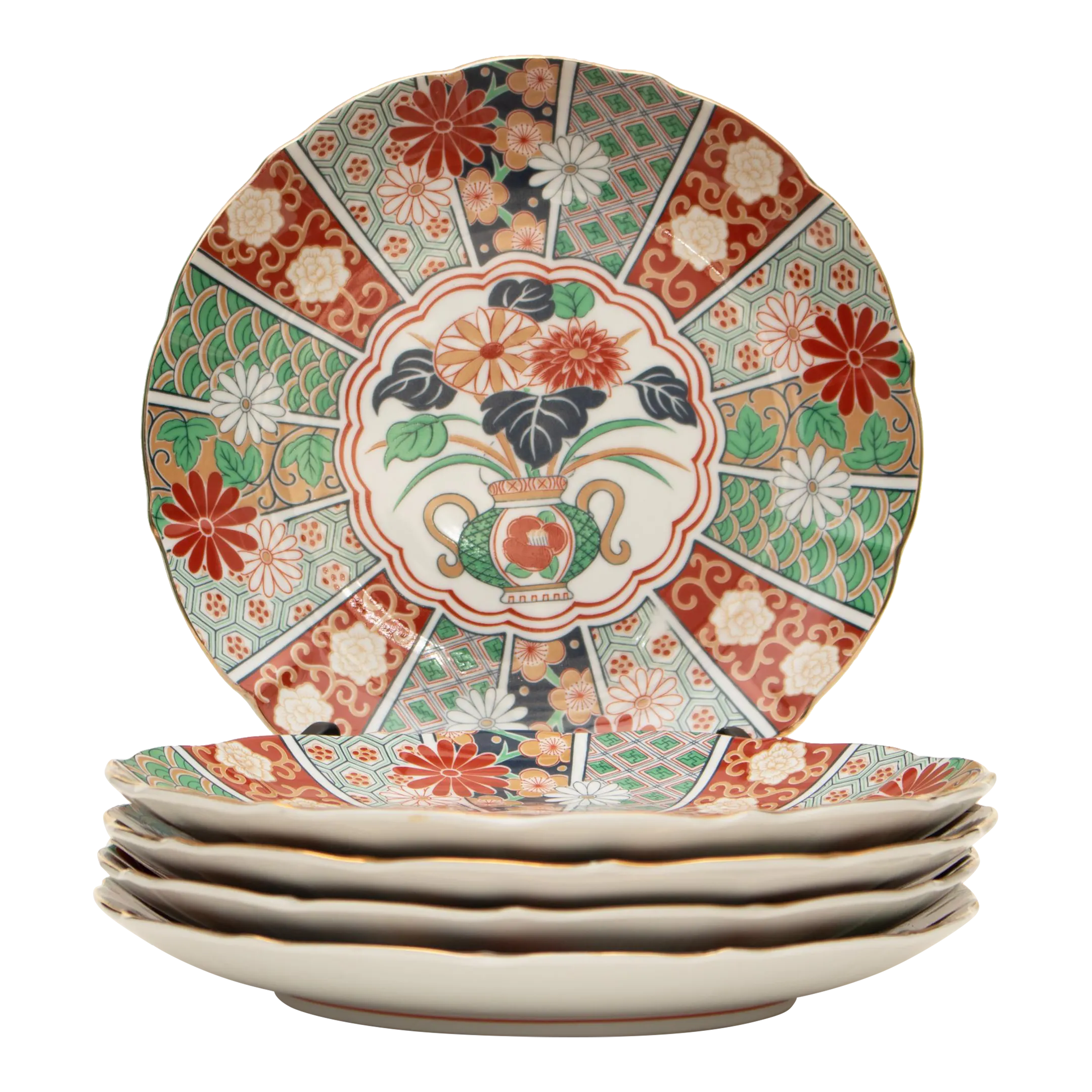 Antique Japanese Dinner Set Vintage JAPANESE PORCELAIN