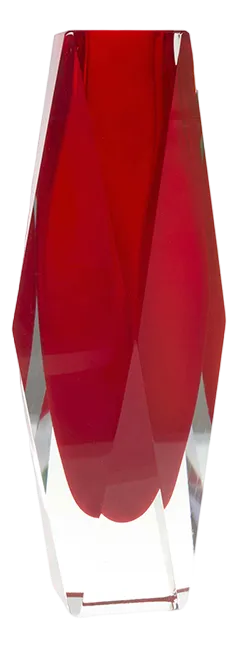 Medium San Marco Murano Glass Vase by Alessandro Mandruzzato