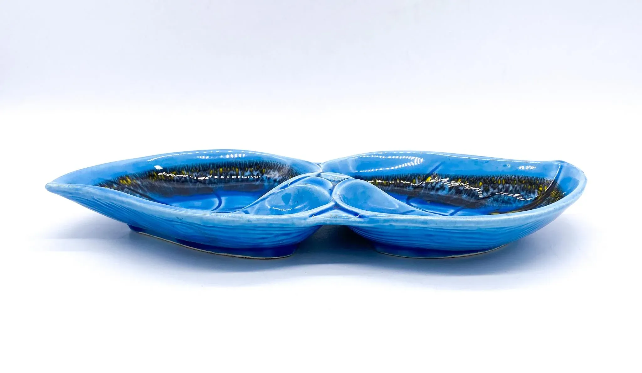 ○Blue dish○３１×２３○ALUMINIA・ Cop◇希少◇ Zombie Poodles Dinner Plate 11 - Calamityware®
