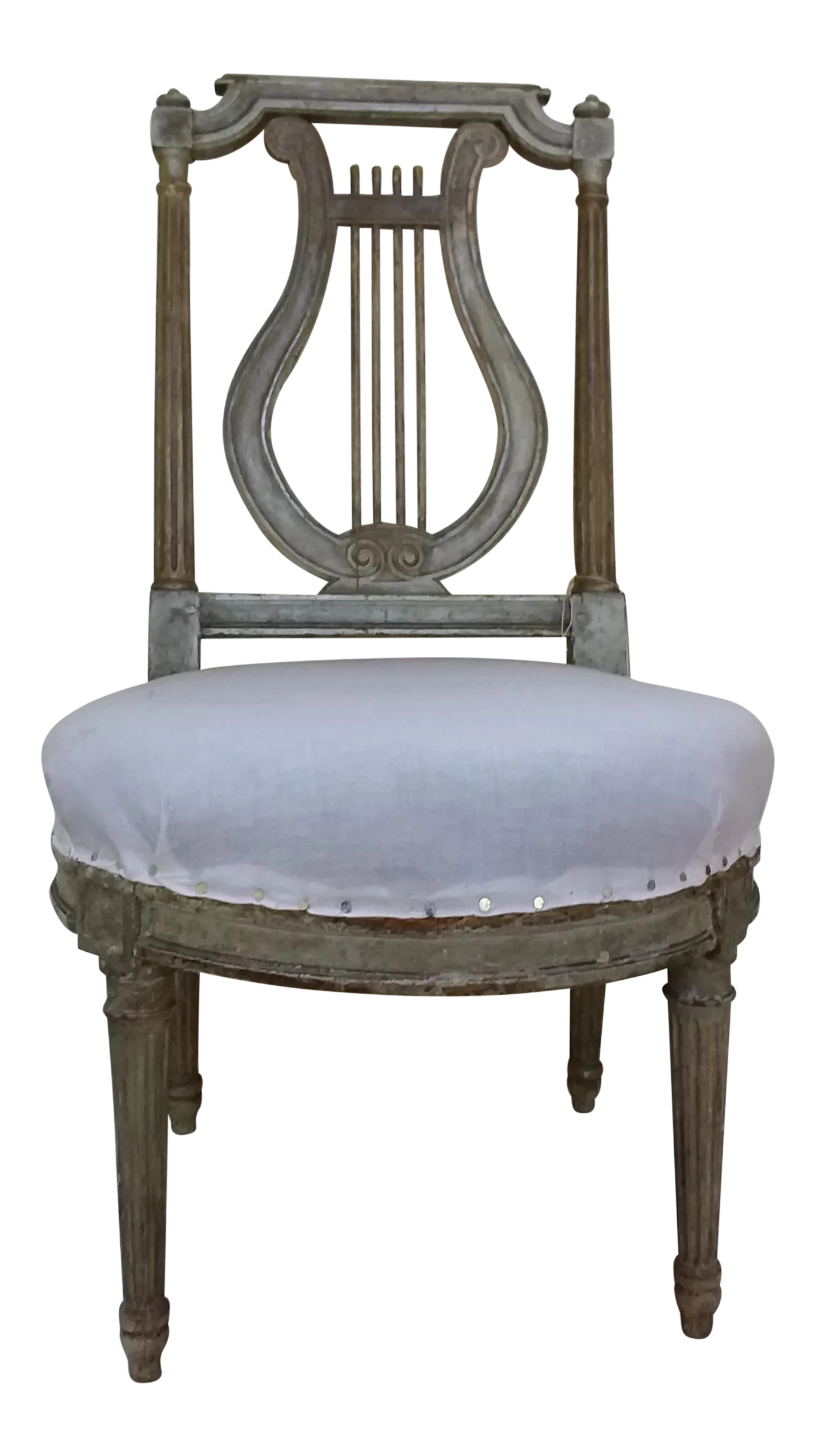 Antique French Slipper Chair Chairish