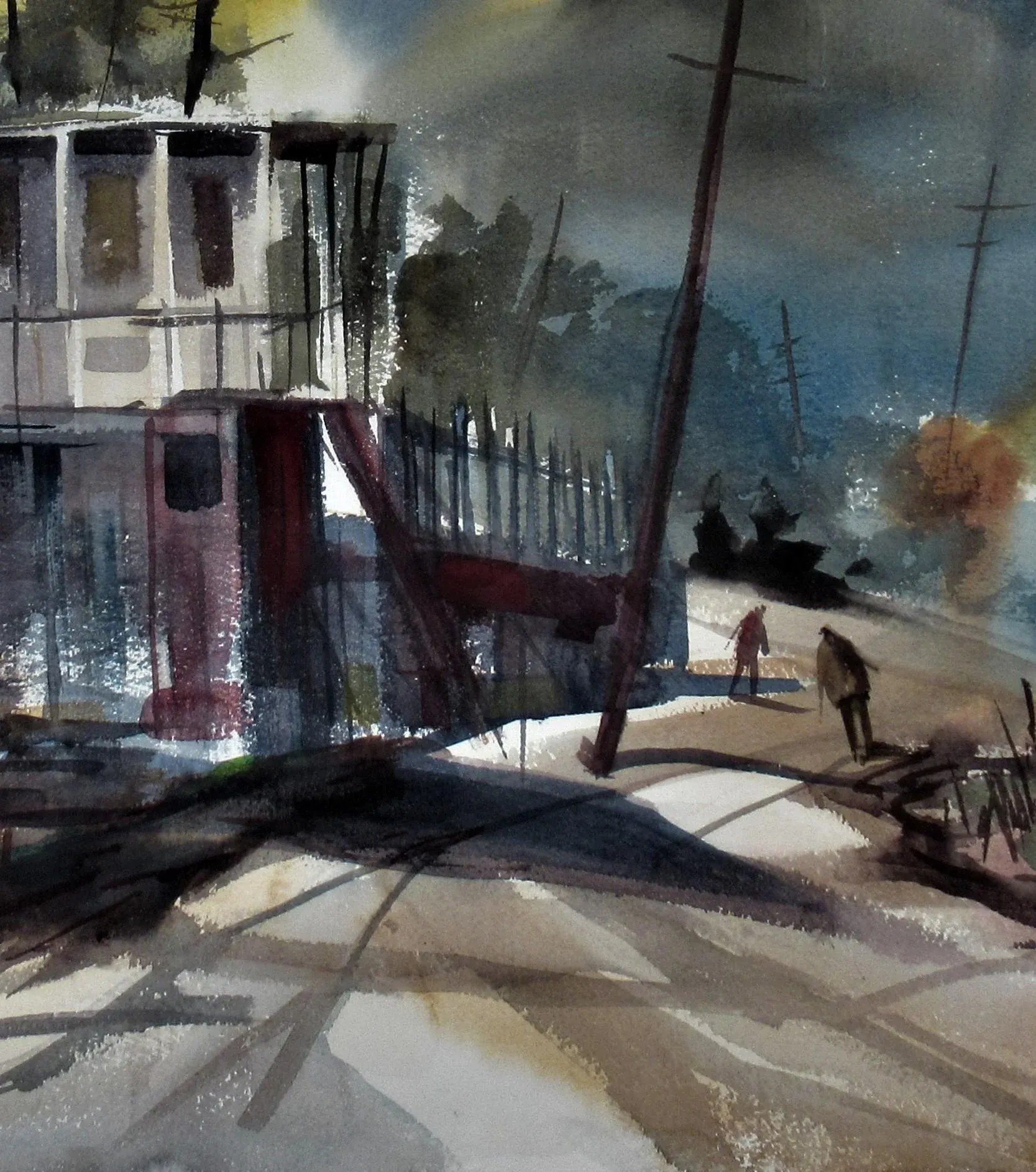Henry Waltermar Doane, On the Road, Circa 1950