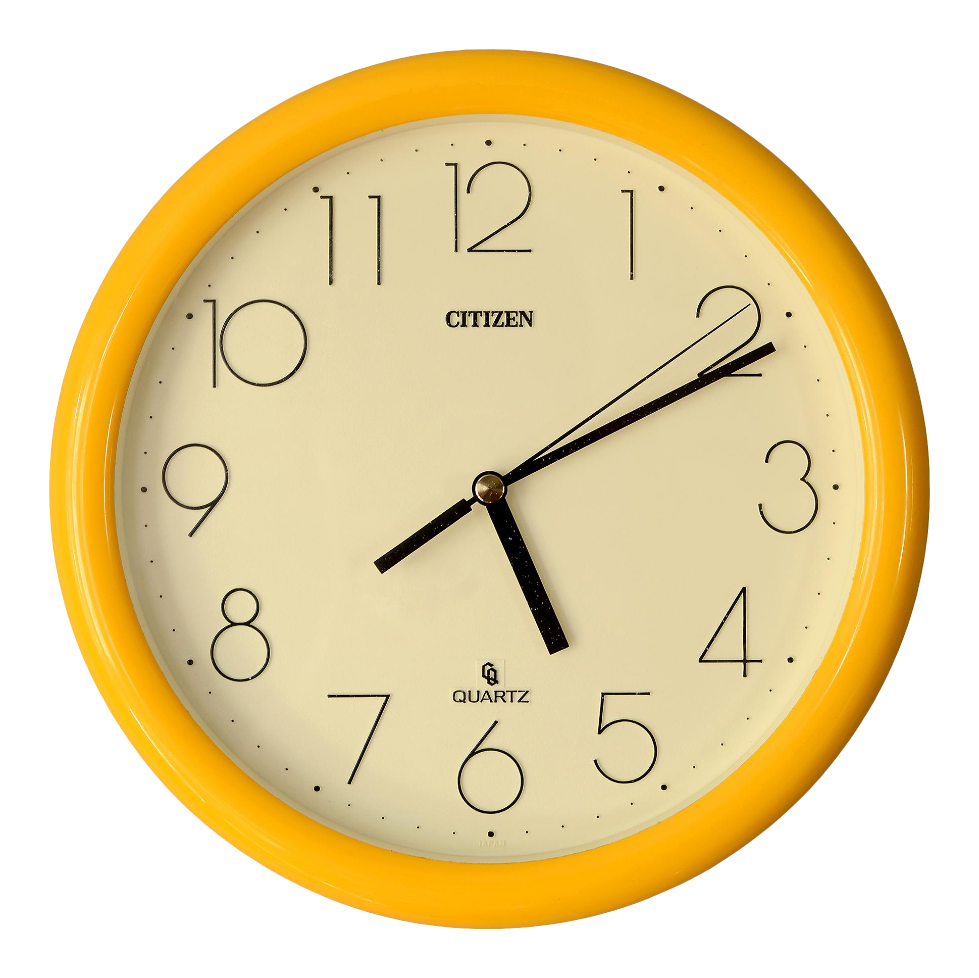 Vintage 80s Postmodern Memphis Style Citizen Yellow Wall Clock Chairish Vintage 80s Postmodern Memphis Style Citizen Yellow Wall Clock Chairish