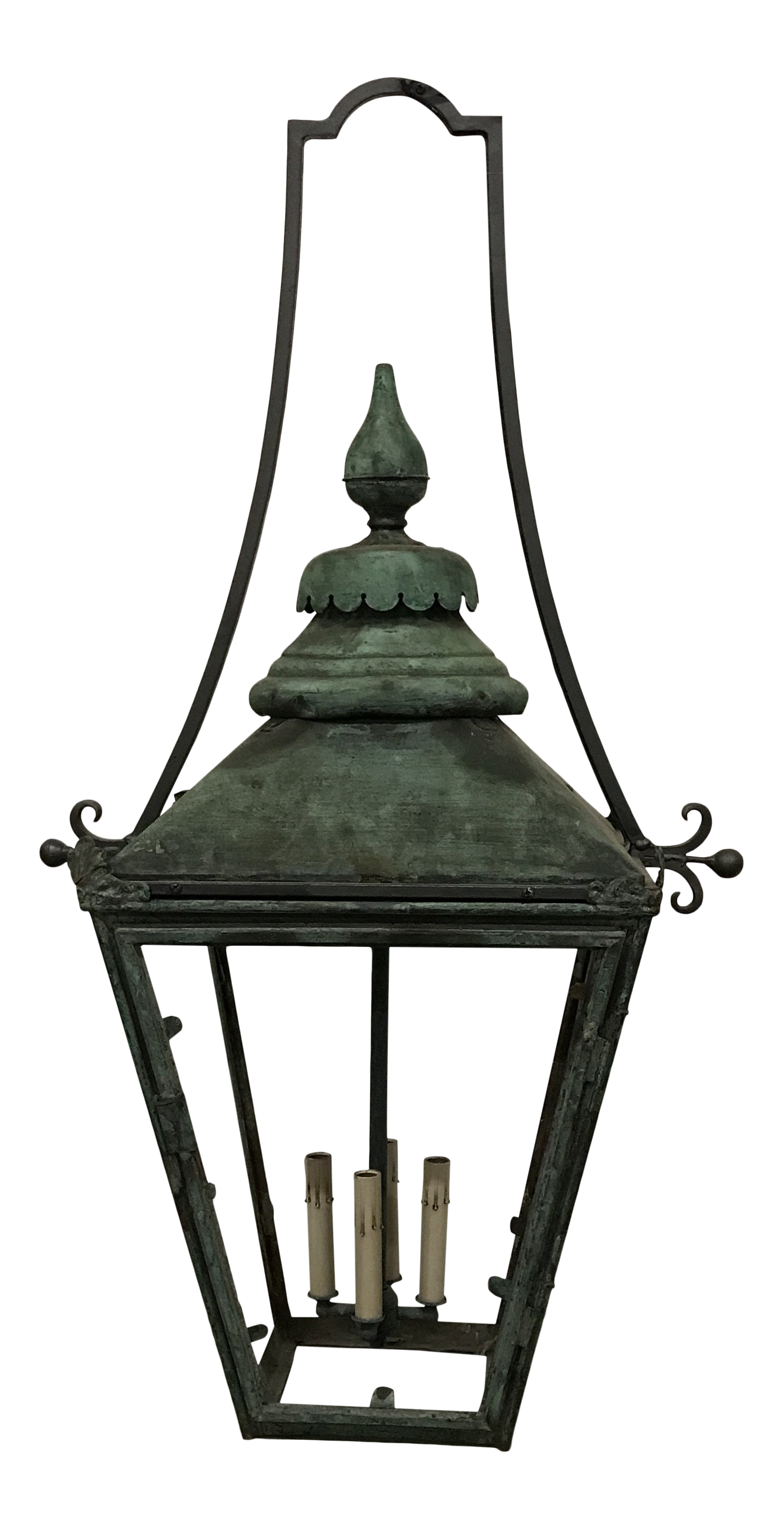 Antique English Copper Lantern Chairish