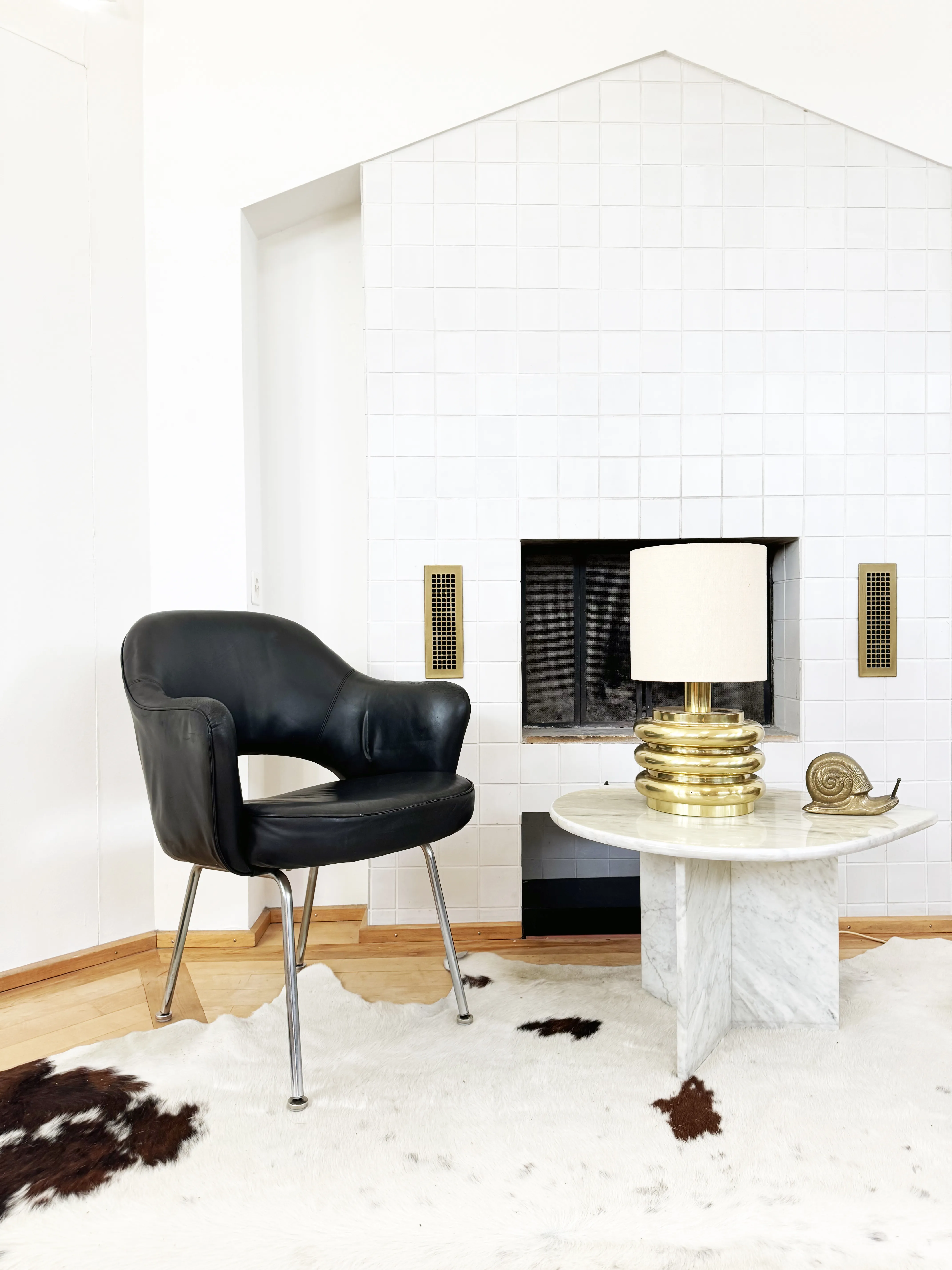 Saarinen Executive Chair Dwr Saarinen Chair Mid Century Black