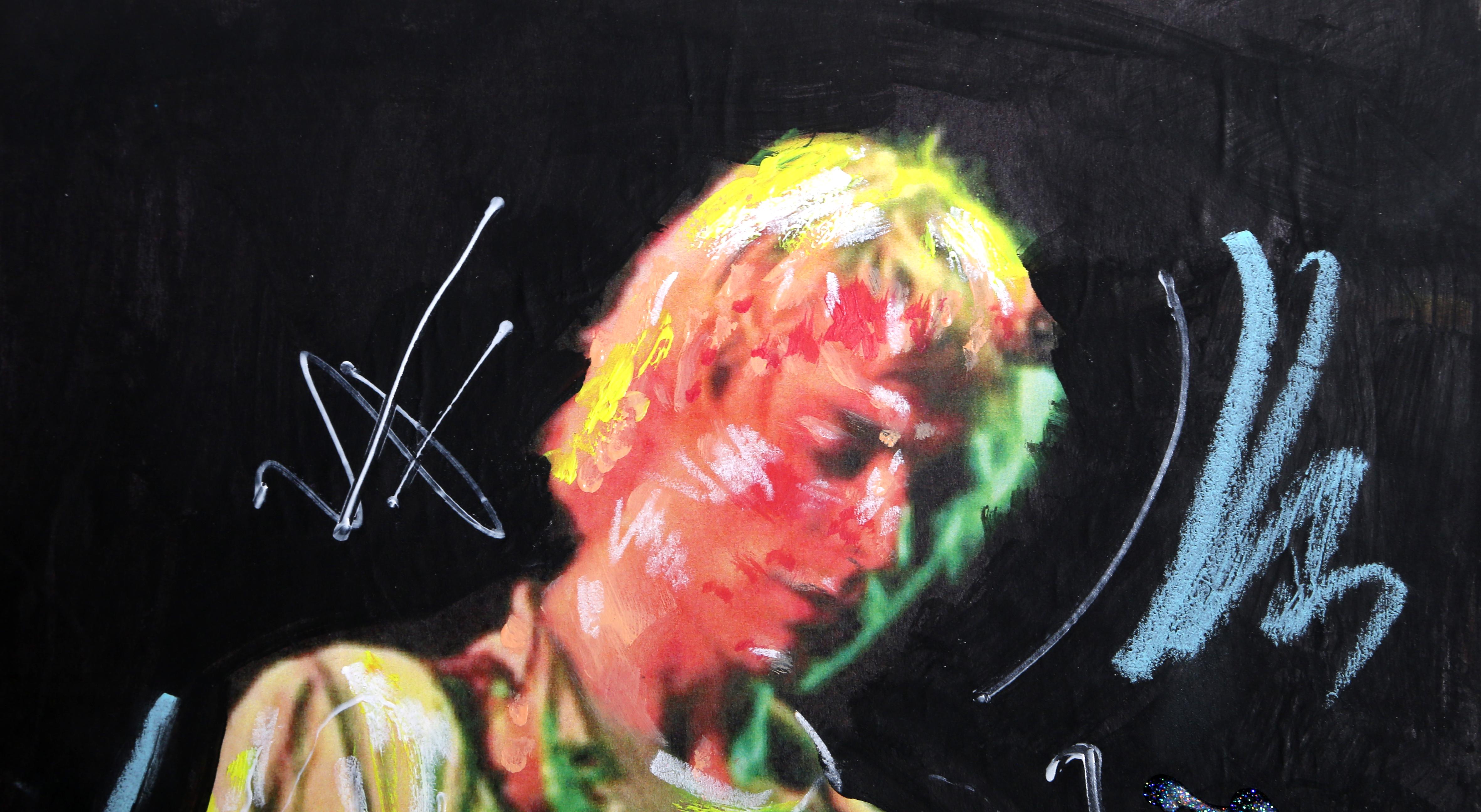 油絵原画 Kurt Cobain