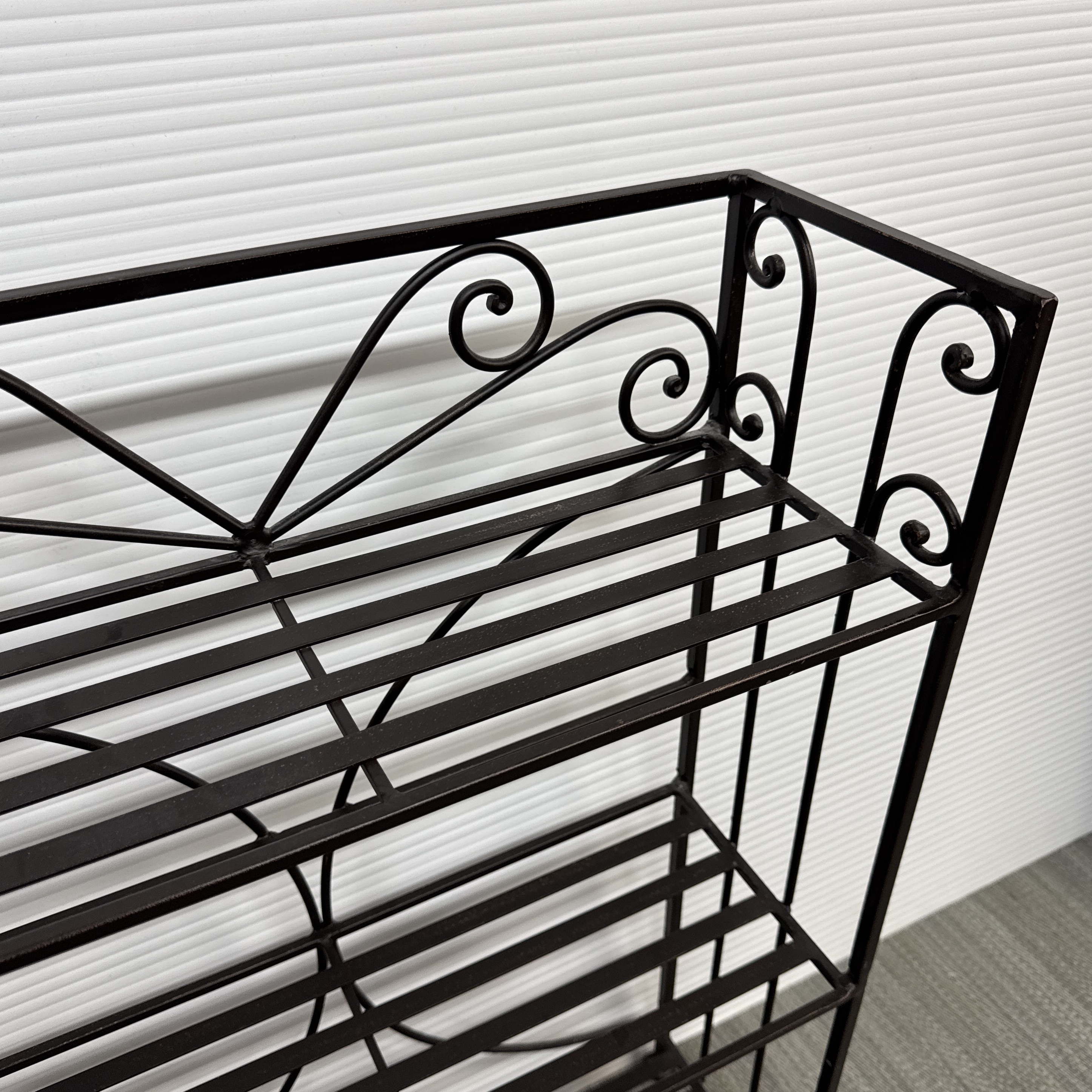 【SALE】vintage iron shelf 1180*800*310 Amazon.com: Vintage Metal Iron Wall Shelf |Wooden Shelves