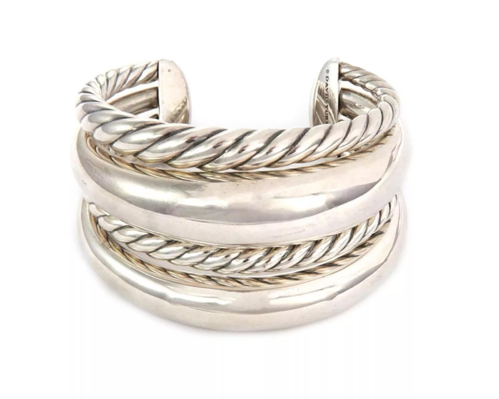 Petite Infinity Bracelet in Sterling Silver with Diamonds