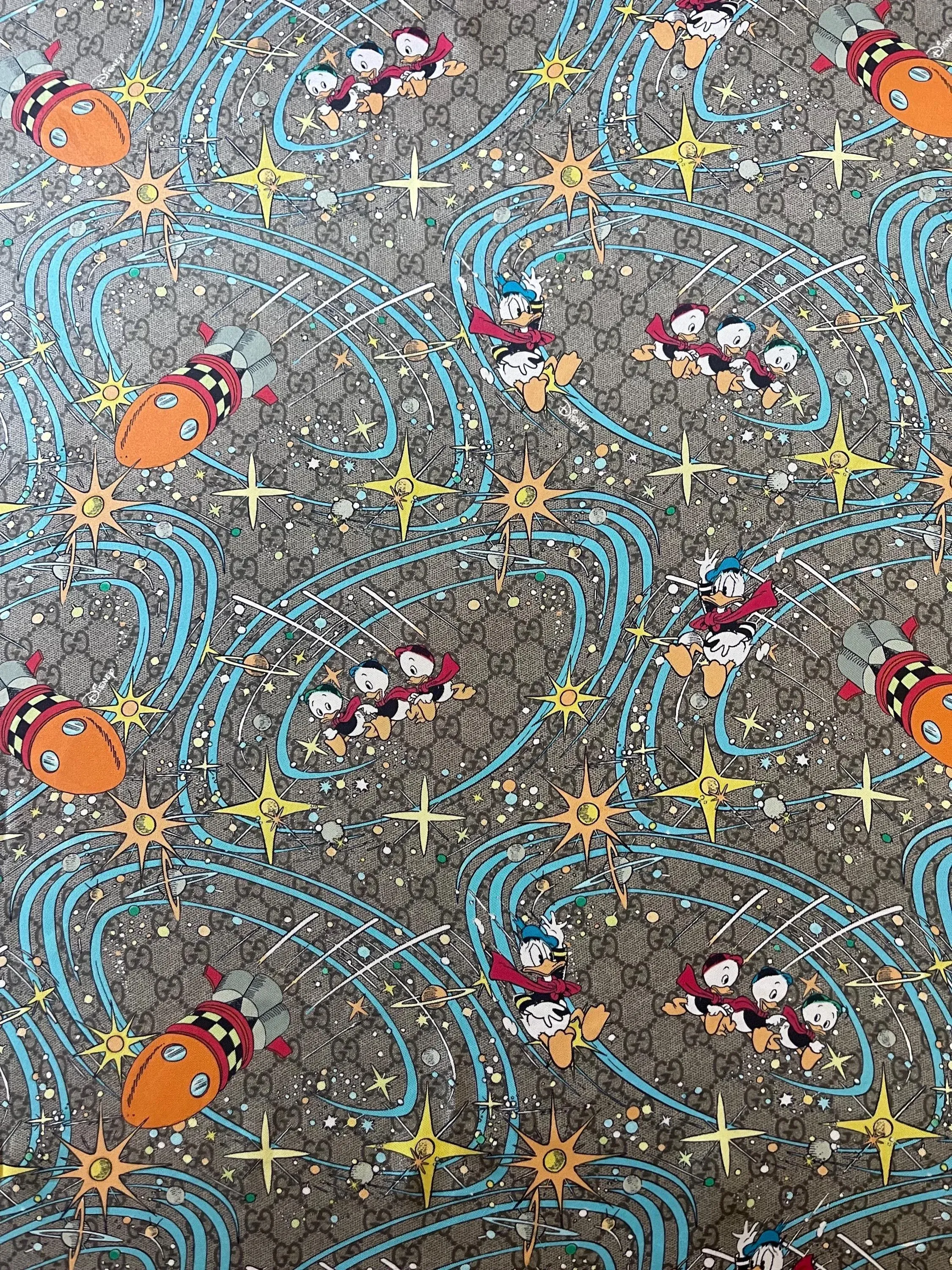 Gucci X Disney Limited Edition Silk Scarf | Chairish