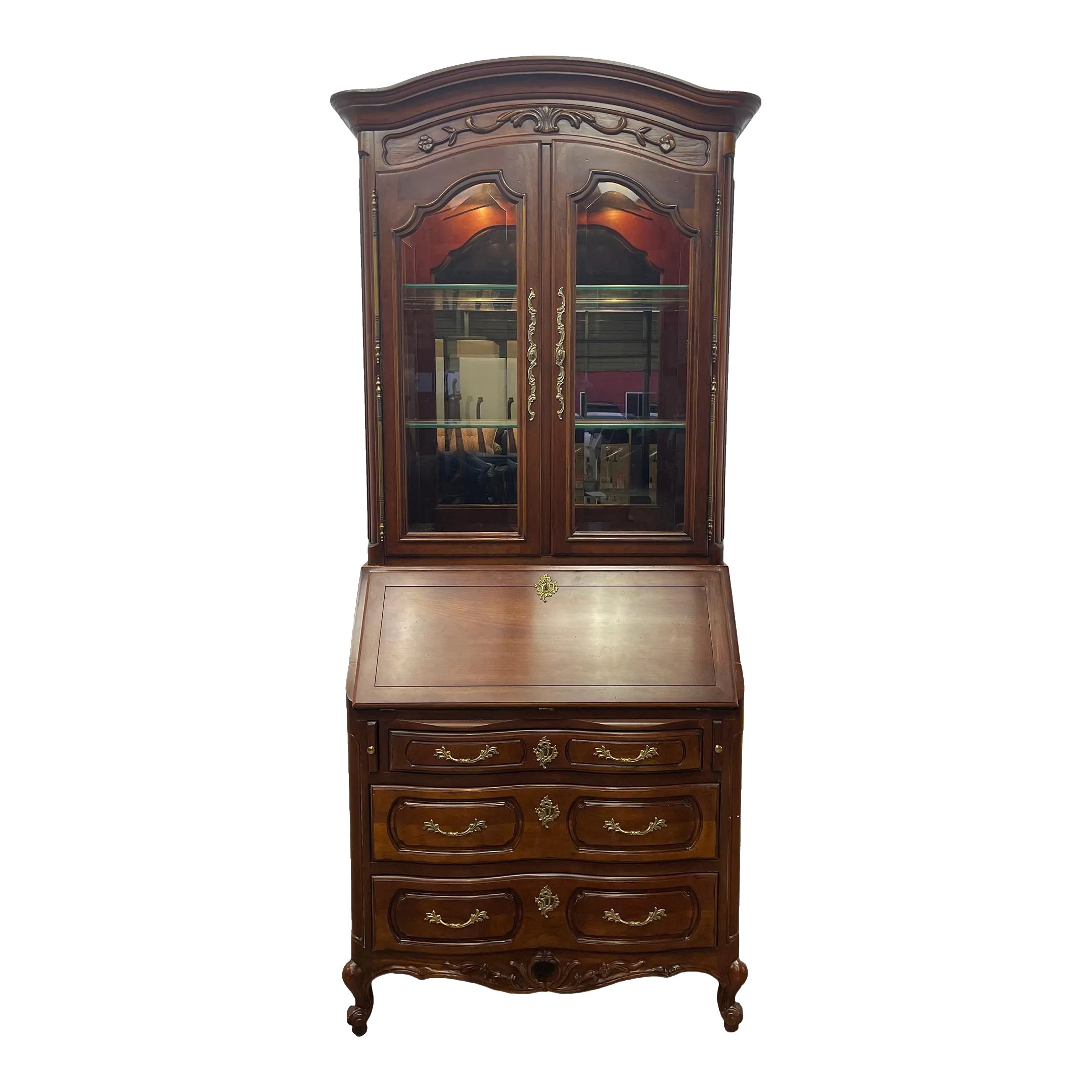 Annie secretary desk with hutch zipcode design deals