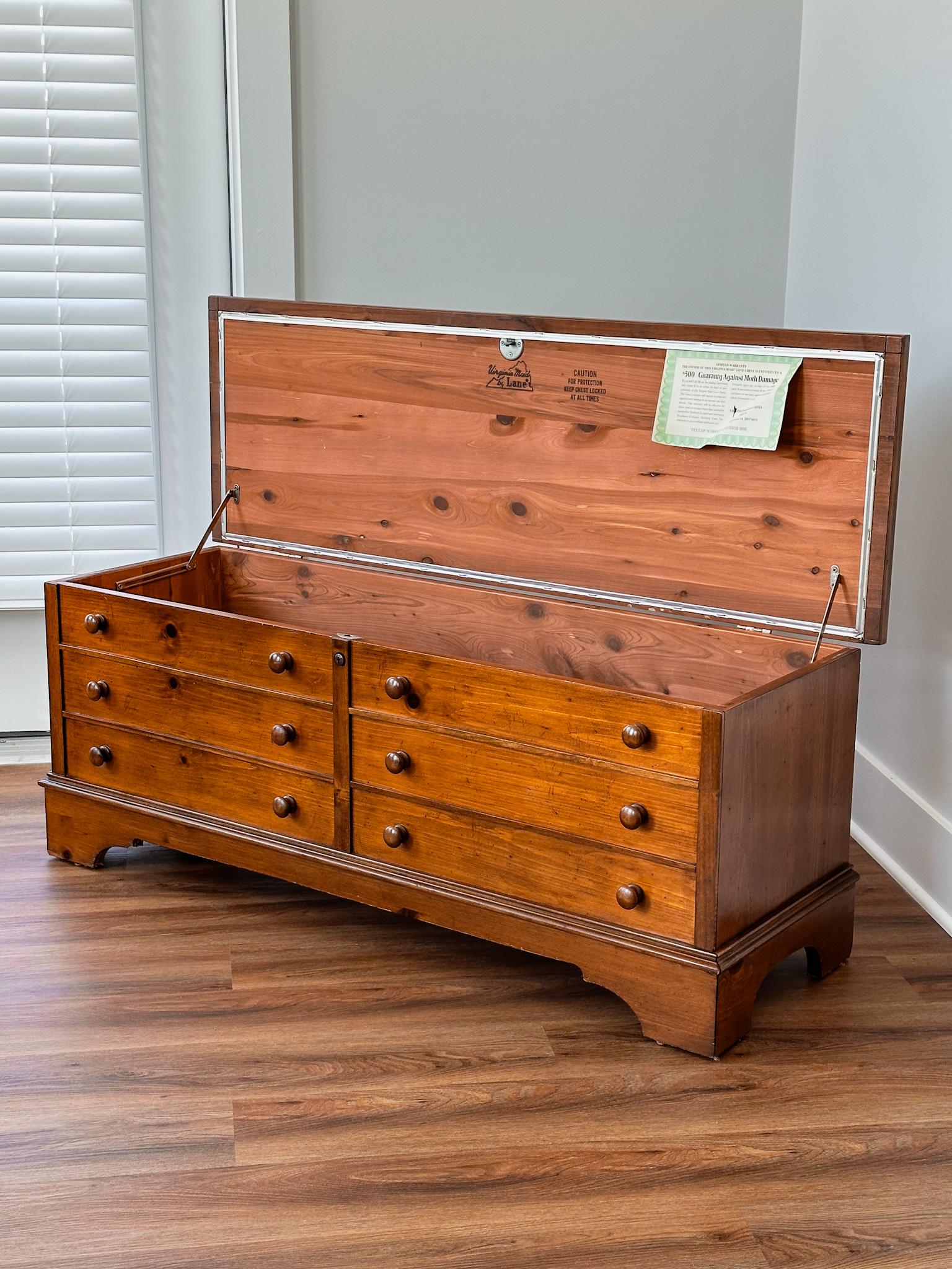 1960s Virginia Maid by Lane Cedar Chest | Chairish