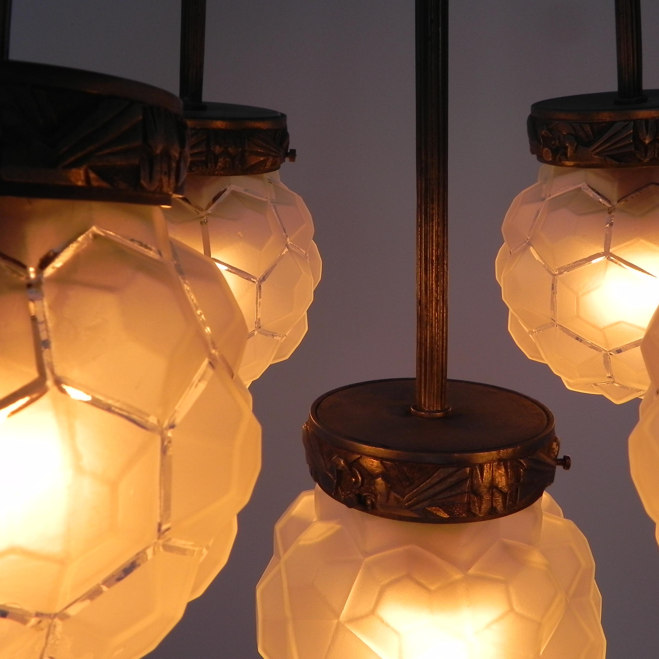 Vintage Hanging Lamp, 1930s