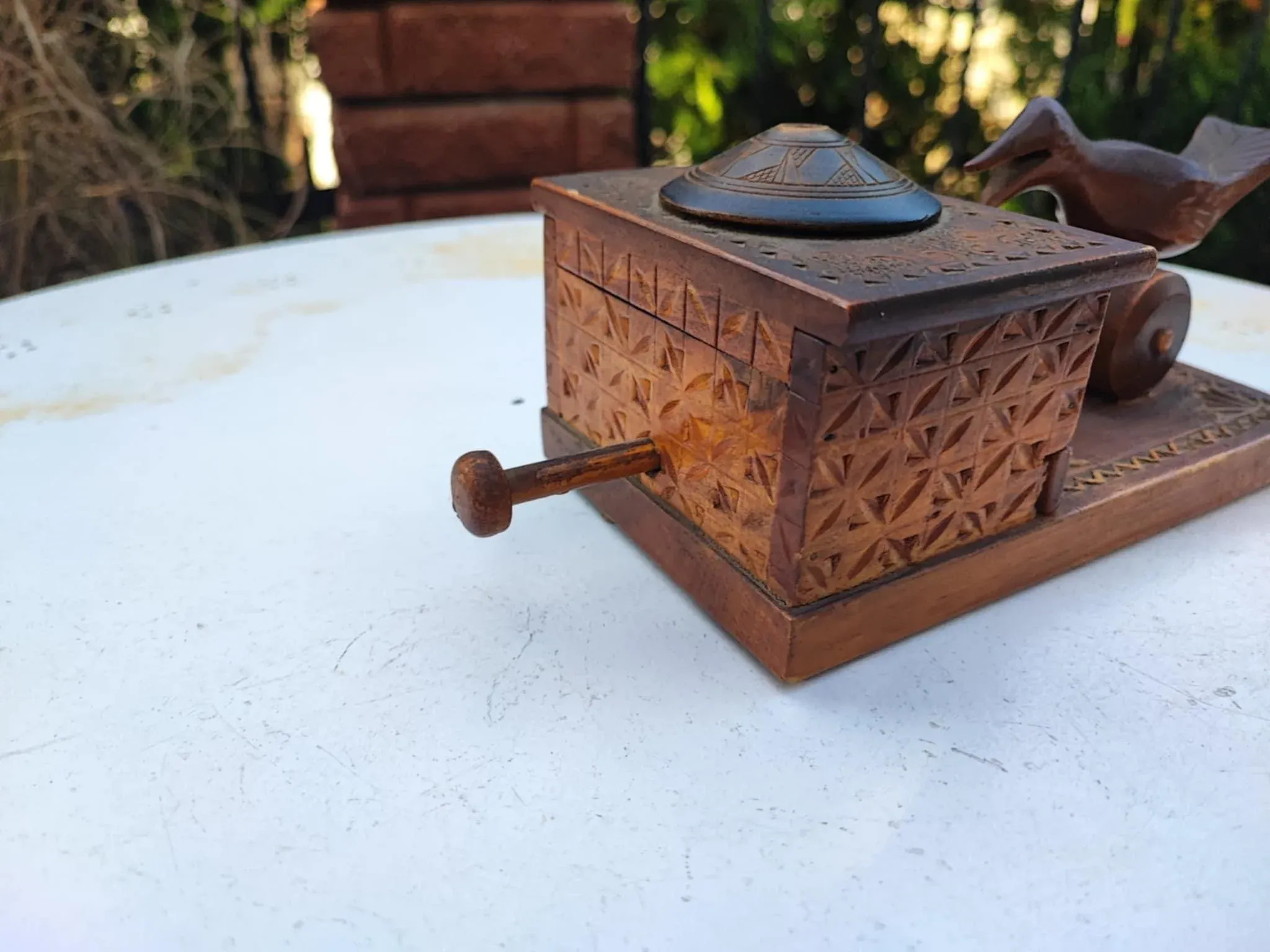 1960s cigarette dispenser Vintage Pop-Up in Brass by Erhard & Sohne, for sale at Pamono  SOLD  1960s donkey
