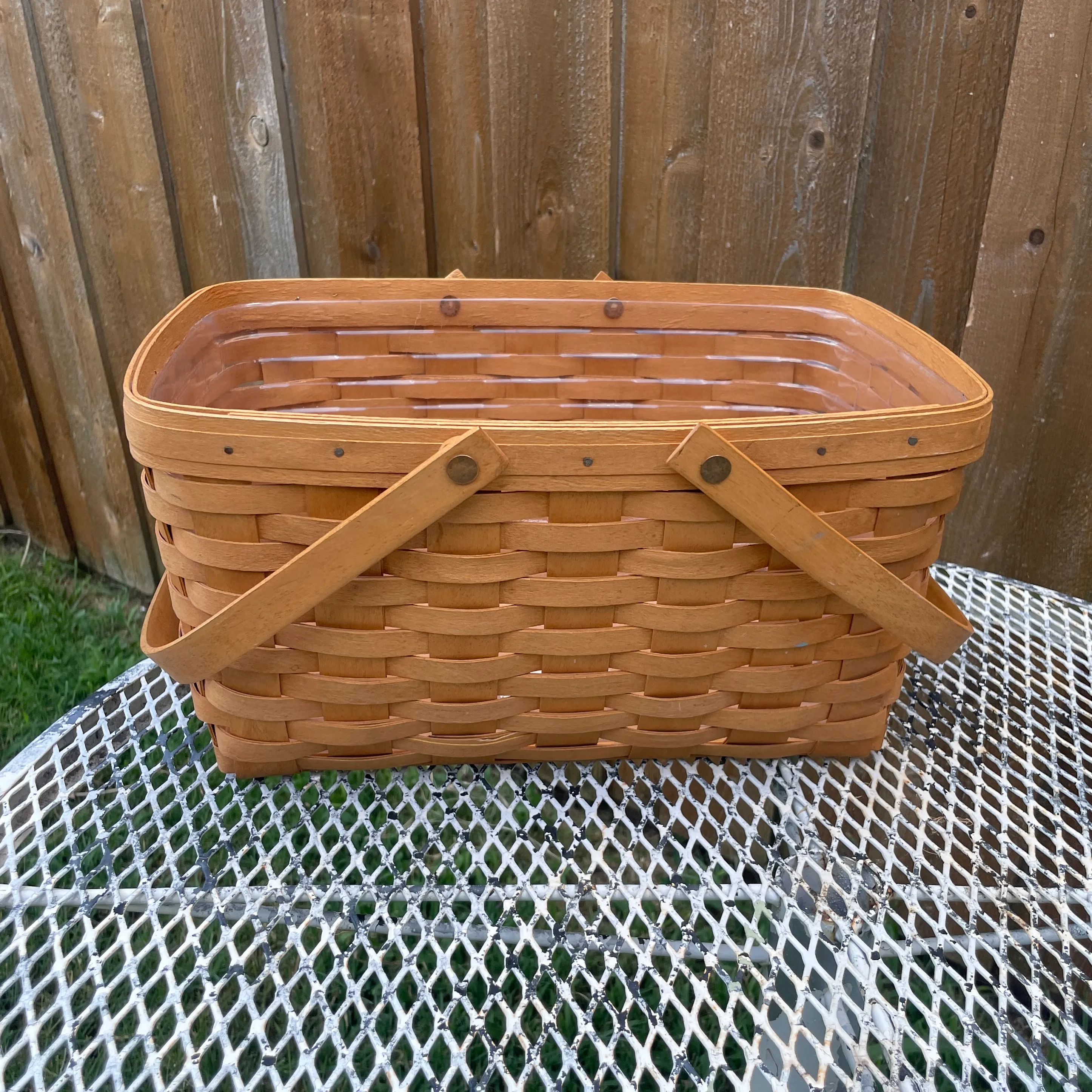 Longaberger 1996 Large Market Basket | Chairish