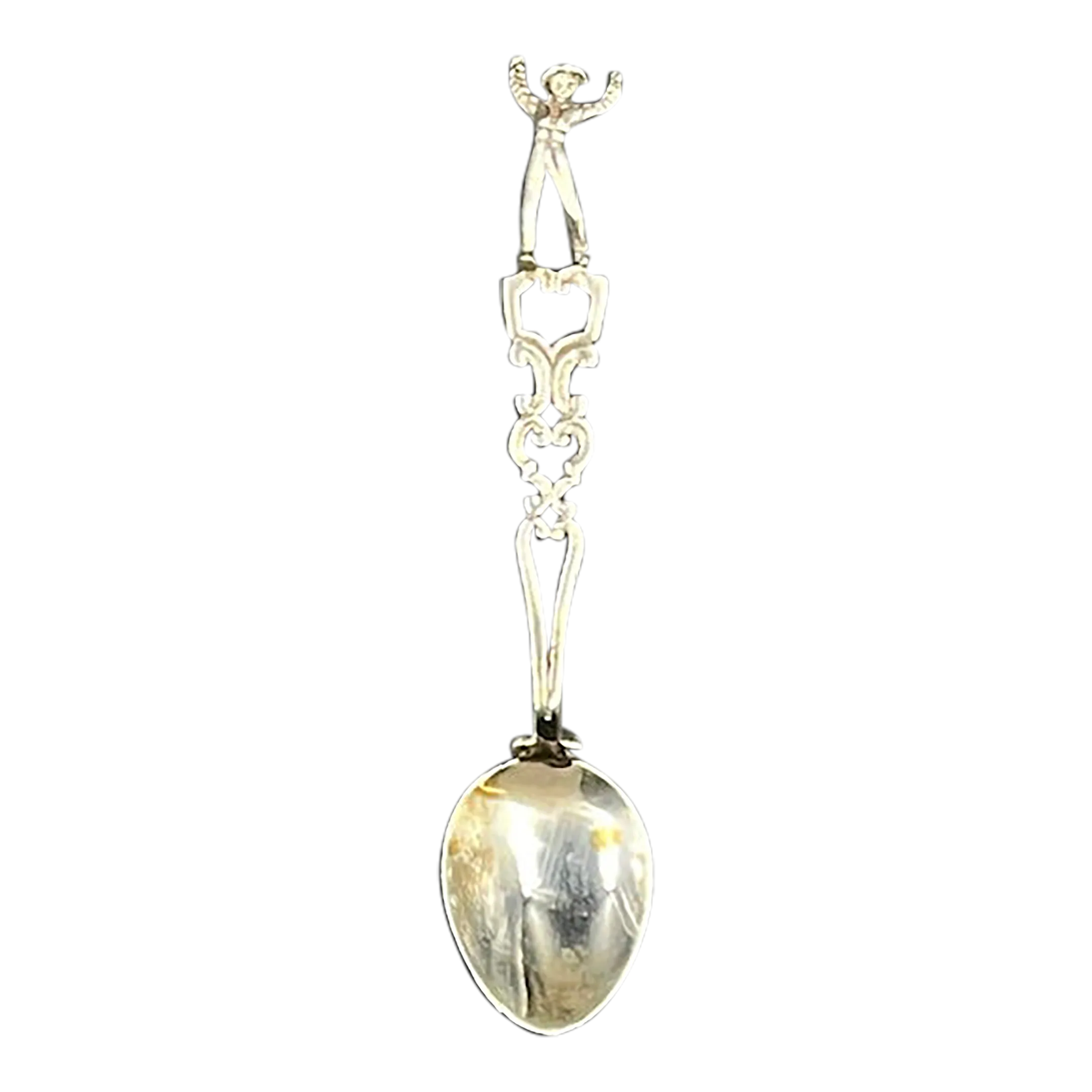 Early 20th Century Sterling Silver Matador Spoon