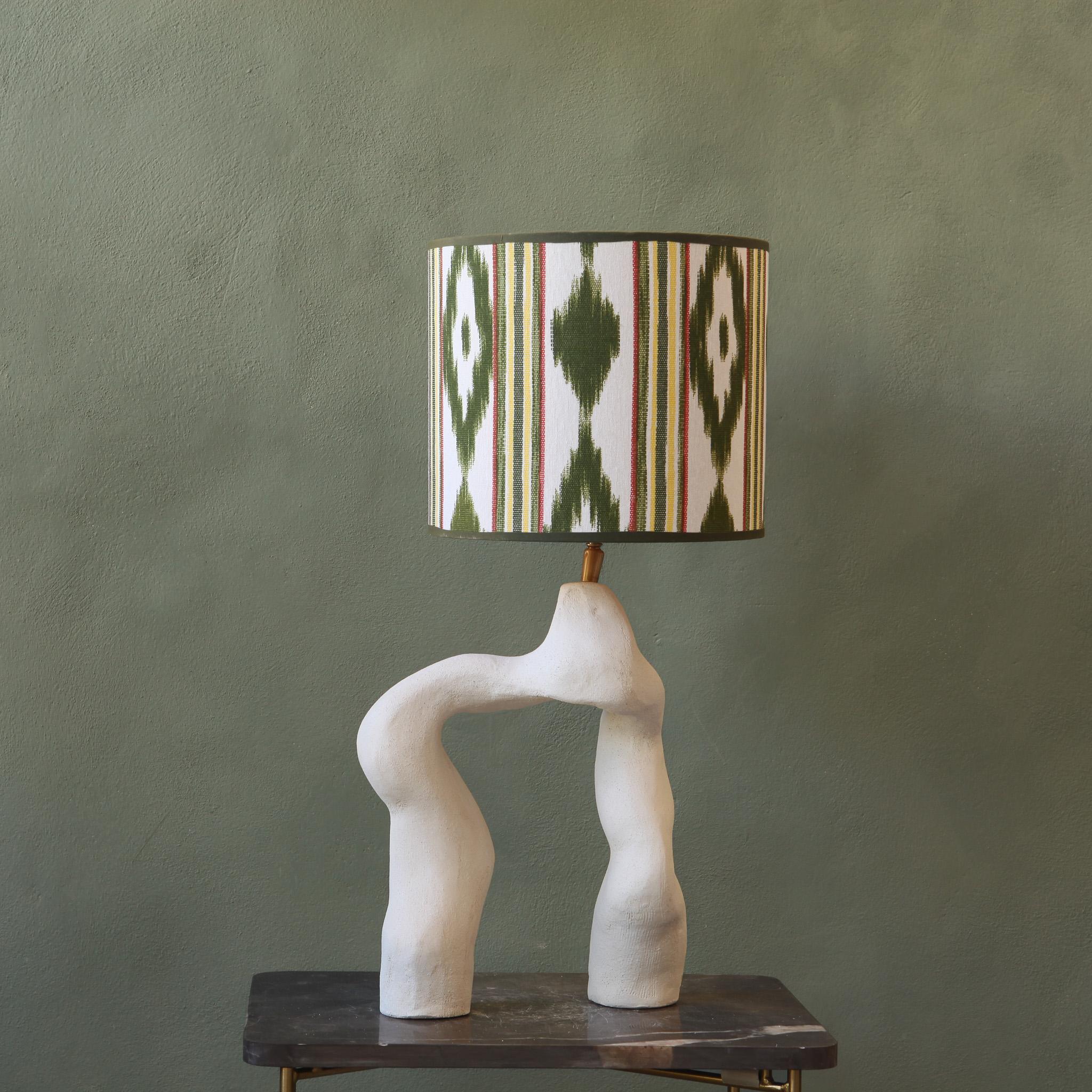 Shoulder to Shoulder Handmade Ceramic Lamp Base by Ingrid Vermulst
