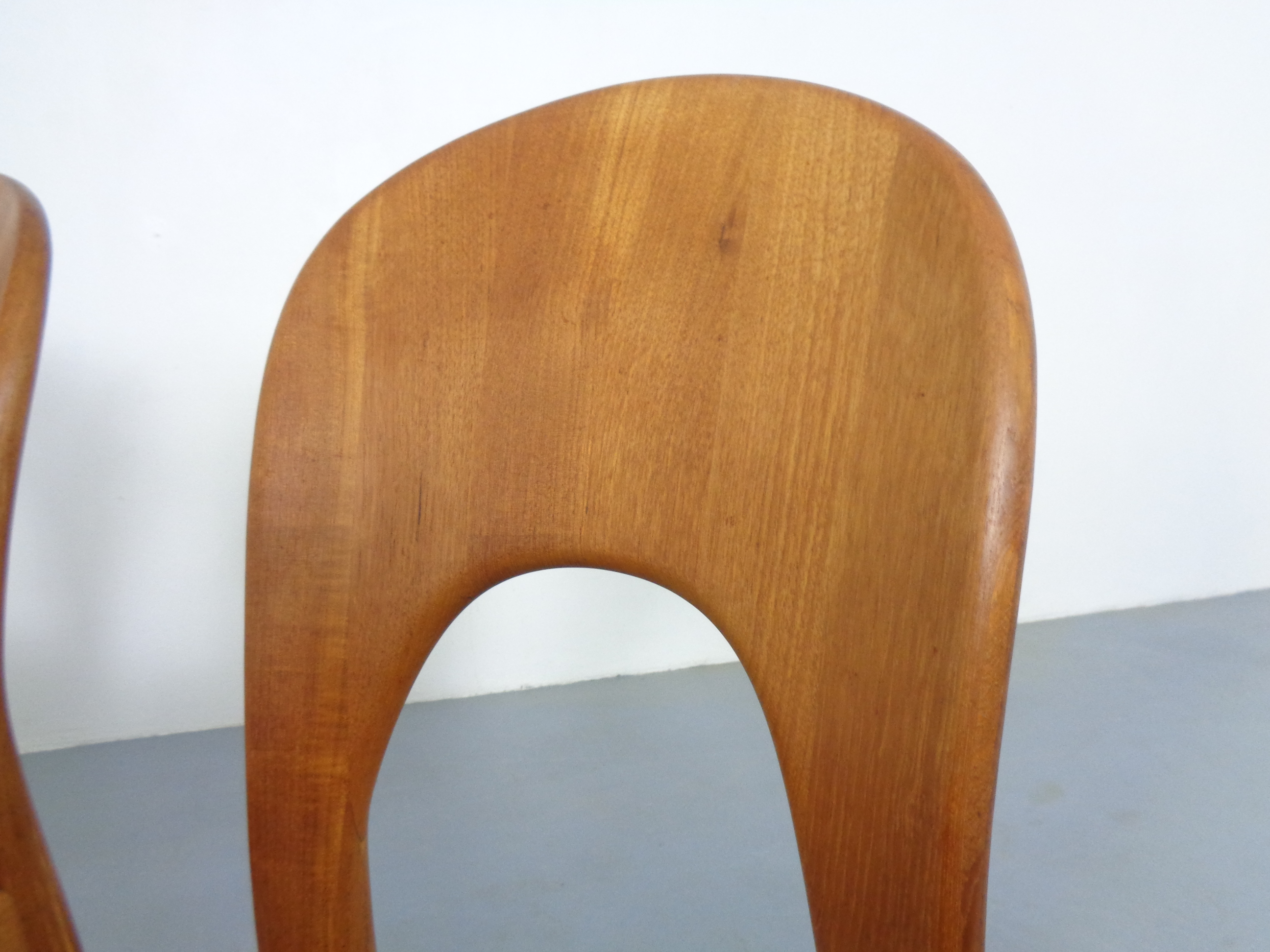 Vintage Morten Dining Chairs in Teak by Niels Koefoed for Hornslet Møbelfabrik, 1970s, Set of 4