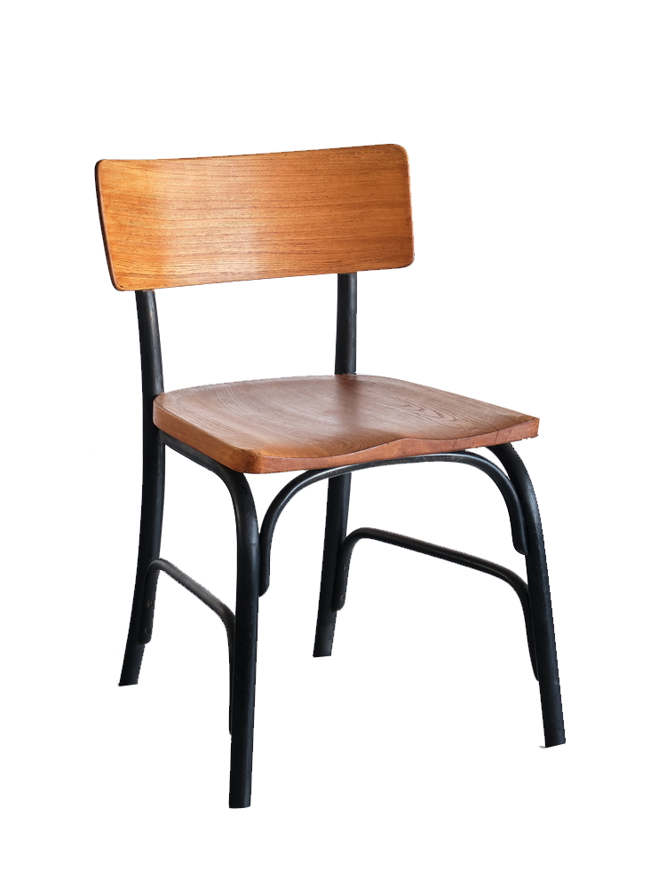 Frits Schlegel Model for Fritz Hansen Husum Chairs in Elm by Frits