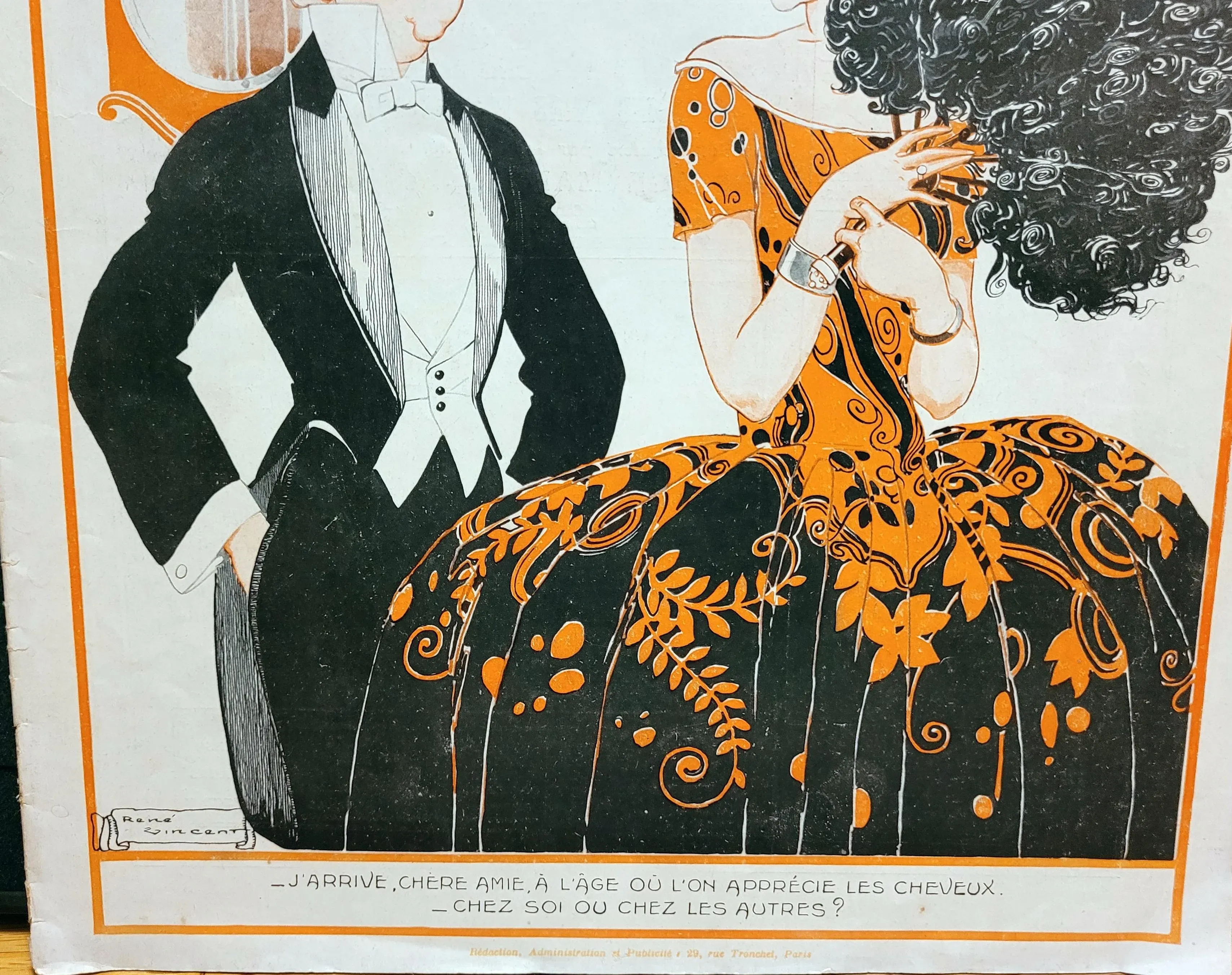 フランスの雑誌挿絵 ～LA VIE PARISIENNE～より（ルネ