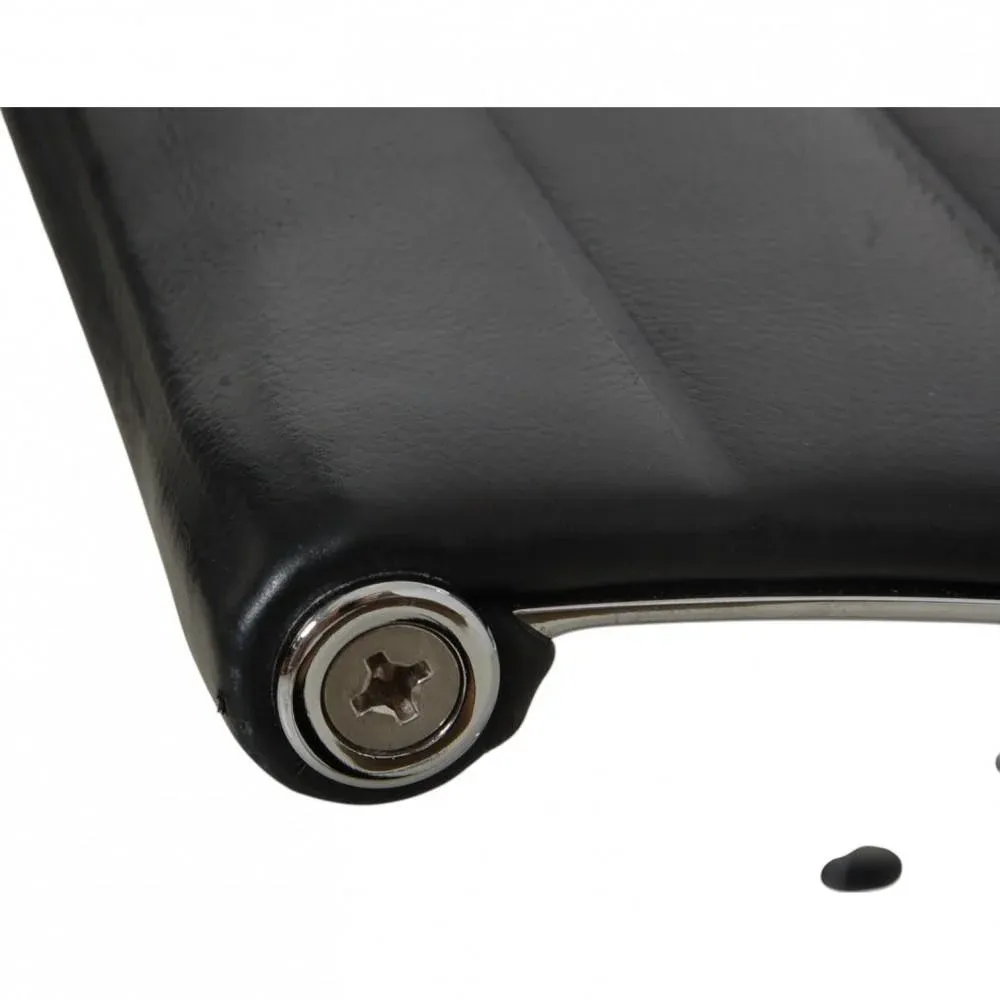 EA-108 Chair in Dark Grey Leather by Charles and Ray Eames, 2014