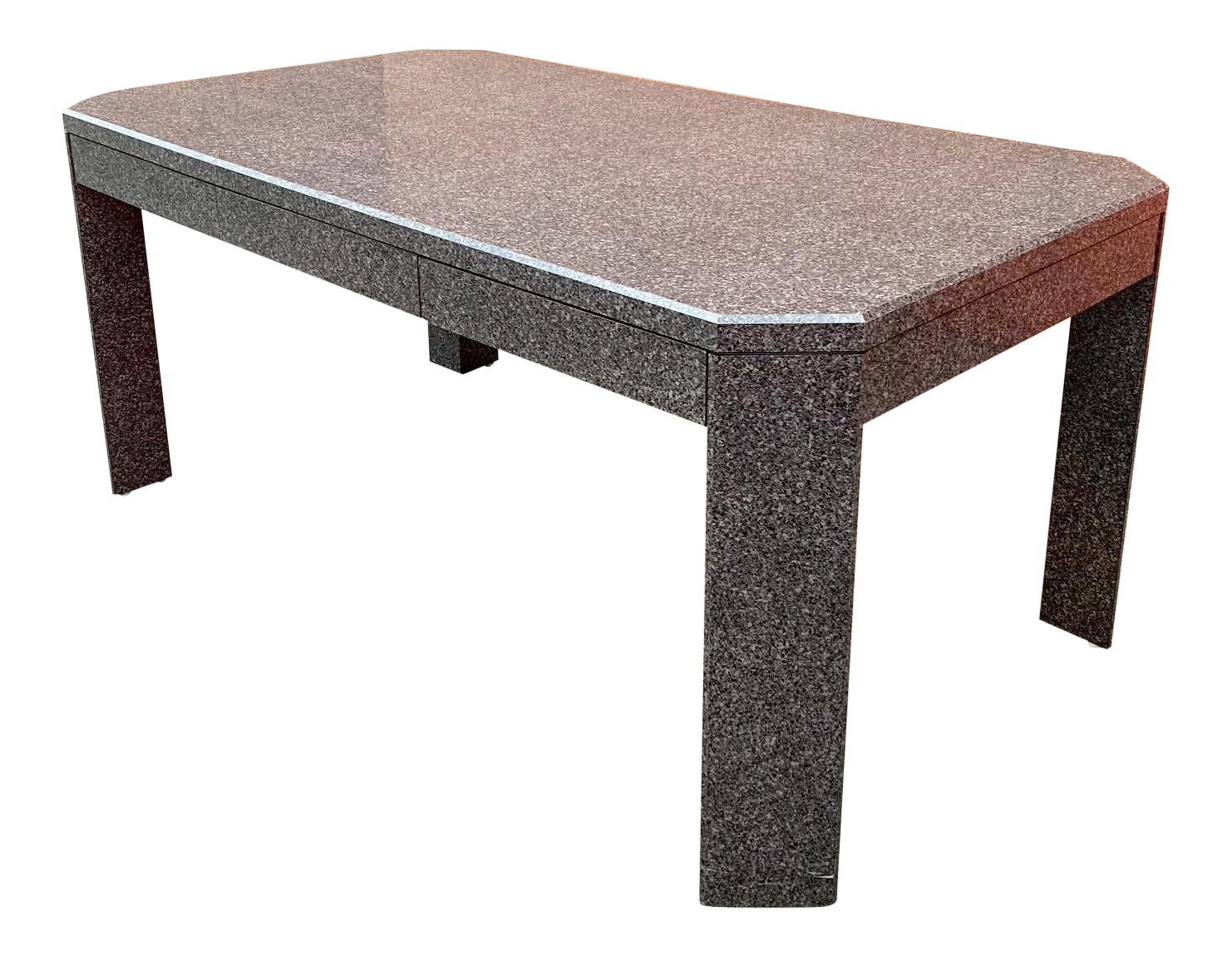 Modern FauxGranite Dining Table Chairish