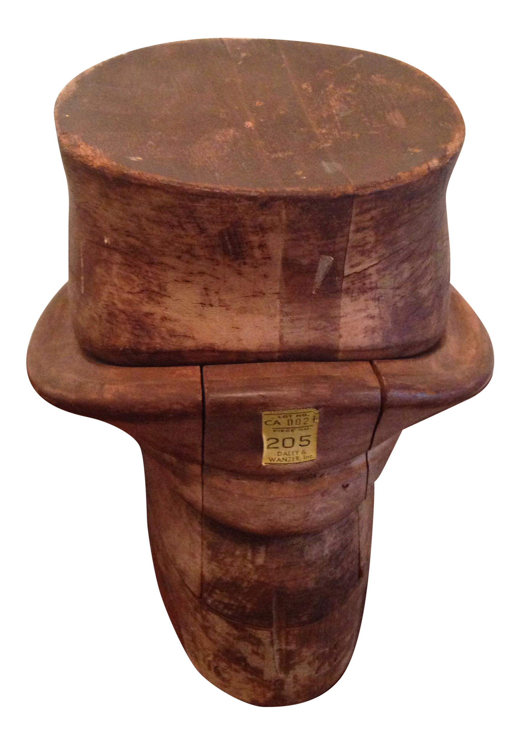 Antique Hat Block Chairish