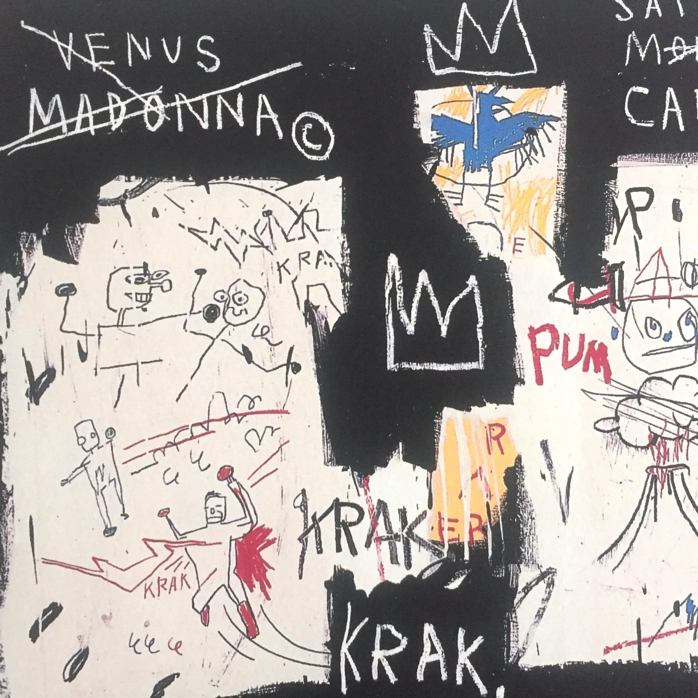 Jean Michel Basquiat Estate Fine Art Lithograph Print