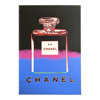 美品　Chanel N5 Perfume - Green Andy Warhol 美品 Chanel N5 Perfume - Green Andy Warhol ANDY WARHOL RARE